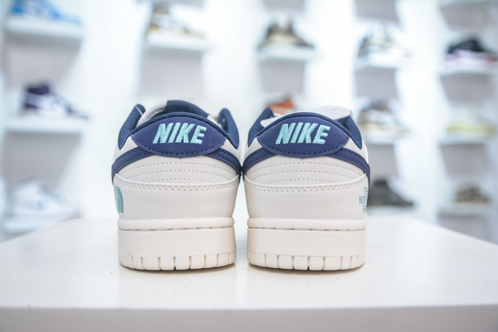 Nike SB Dunk Low x The North Face x Supreme SUP北面联名-白深蓝绿 XD1588-224