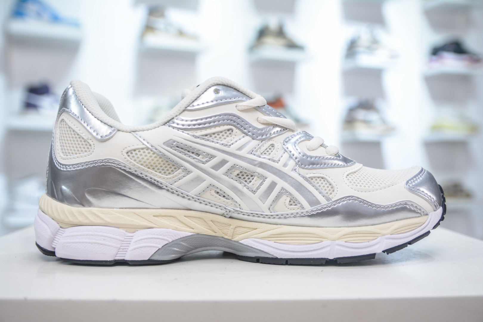 Asics Gel-N 纯原版本 亚瑟士运动休闲透气专业跑鞋 1203A805-101
