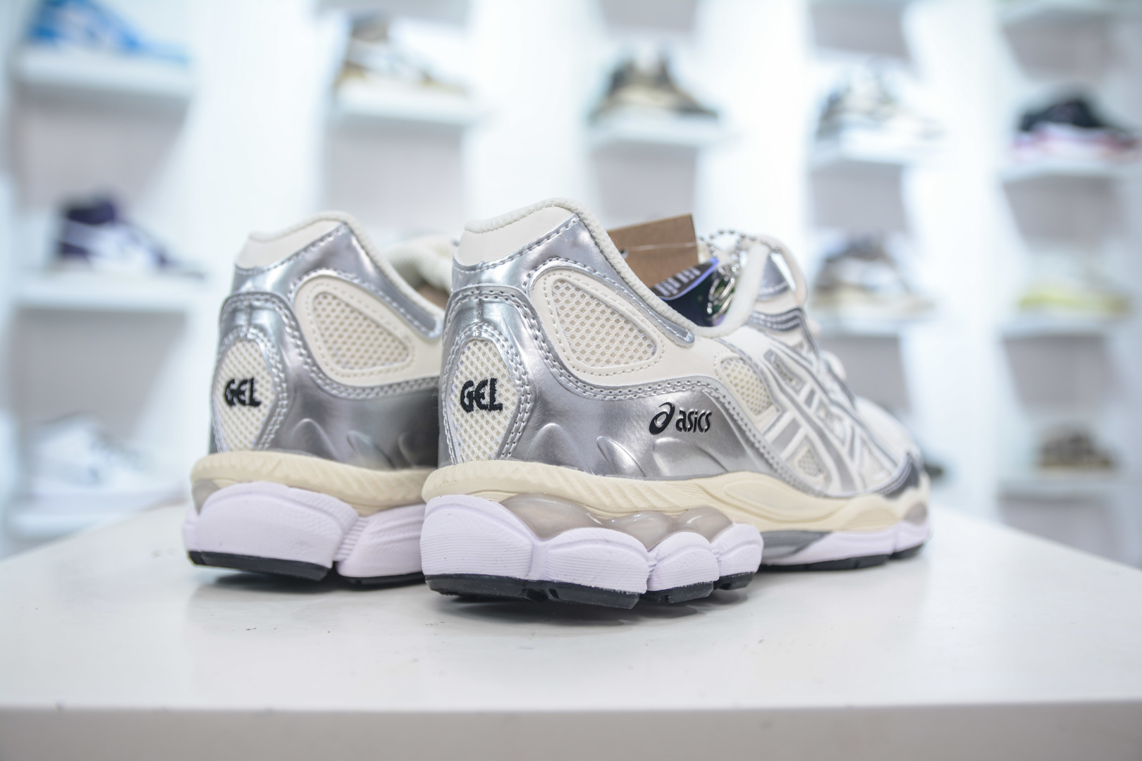 Asics Gel-N 纯原版本 亚瑟士运动休闲透气专业跑鞋 1203A805-101