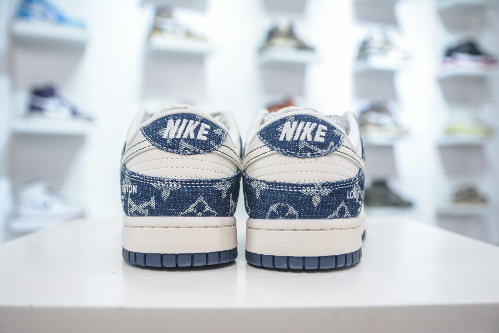 Nike SB Dunk Low x Louis Vuitton LV联名-白蓝牛仔 YX5066-375