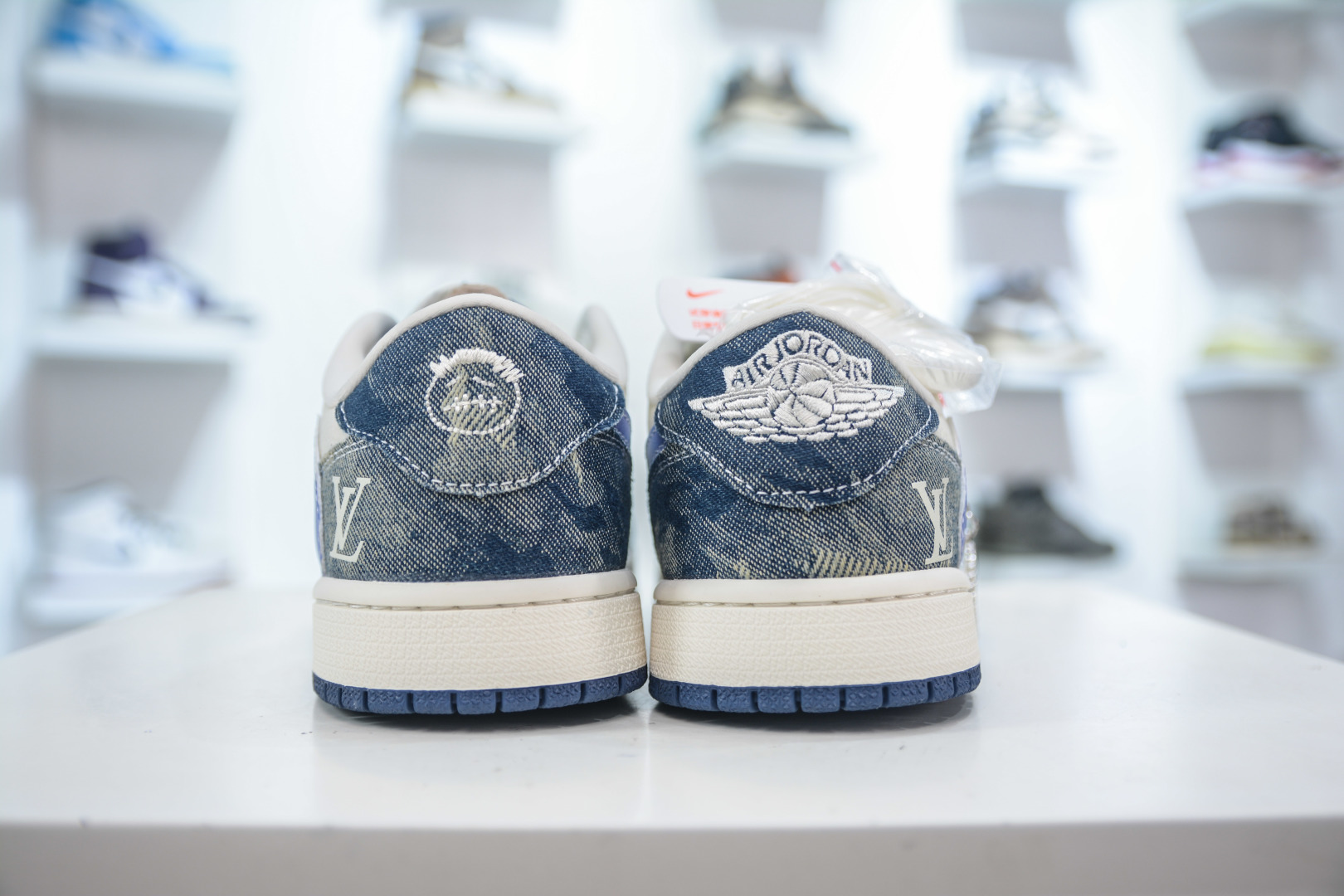 Air Jordan AJ1 Low X Louis Vuitton 低帮联名LV-沁蓝牛仔 XQ1979-002