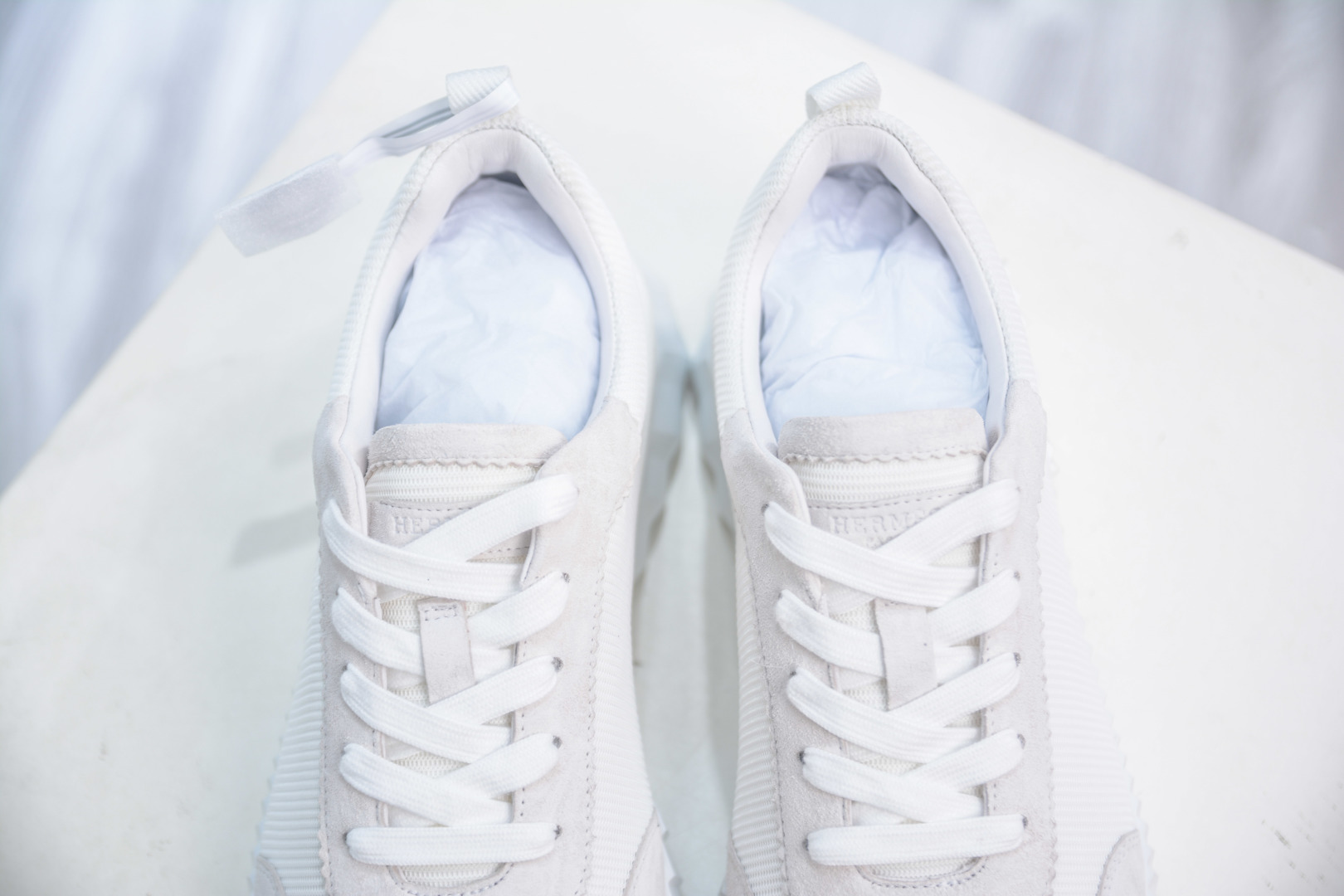 Hermes 爱马仕 Bouncing 老钱风 皮面款 低帮休闲鞋