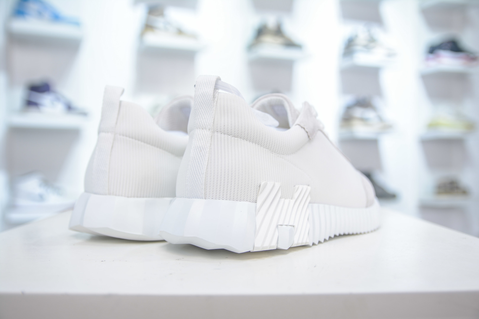 Hermes 爱马仕 Bouncing 老钱风 皮面款 低帮休闲鞋