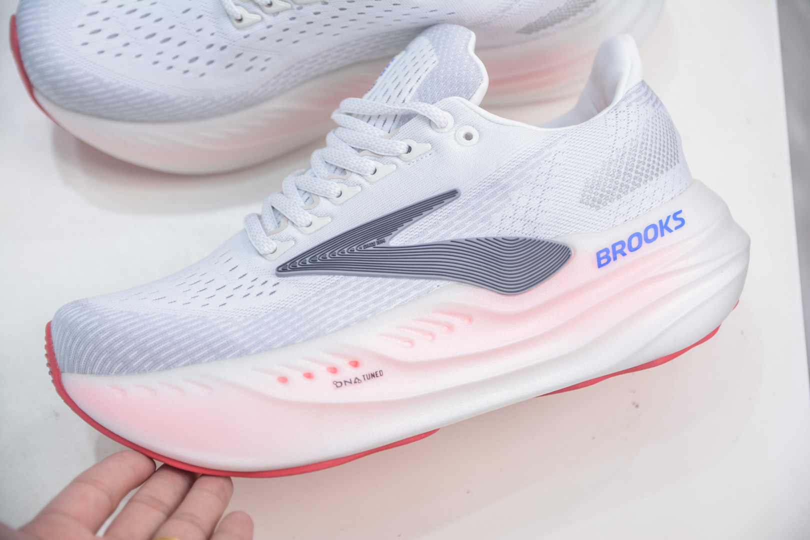 220 T版 Brooks 布鲁克 Glycerin 22超弹轻盈跑步鞋 低帮透气缓震支撑休闲运动慢跑鞋 120436 1D 118