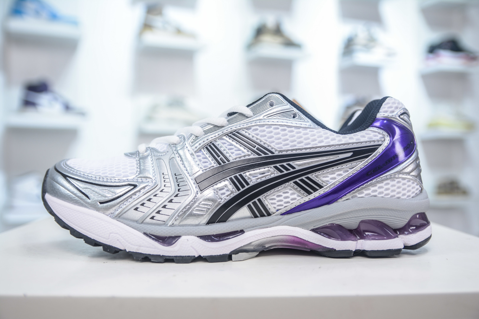 210 X版纯原 亚瑟士/ASICS Gel Kayano 14”Cream Denim Blue”卡亚诺14代系列轻量缓震休闲运动跑步鞋  1202A056-111