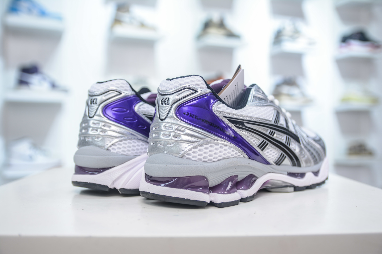 210 X版纯原 亚瑟士/ASICS Gel Kayano 14”Cream Denim Blue”卡亚诺14代系列轻量缓震休闲运动跑步鞋  1202A056-111