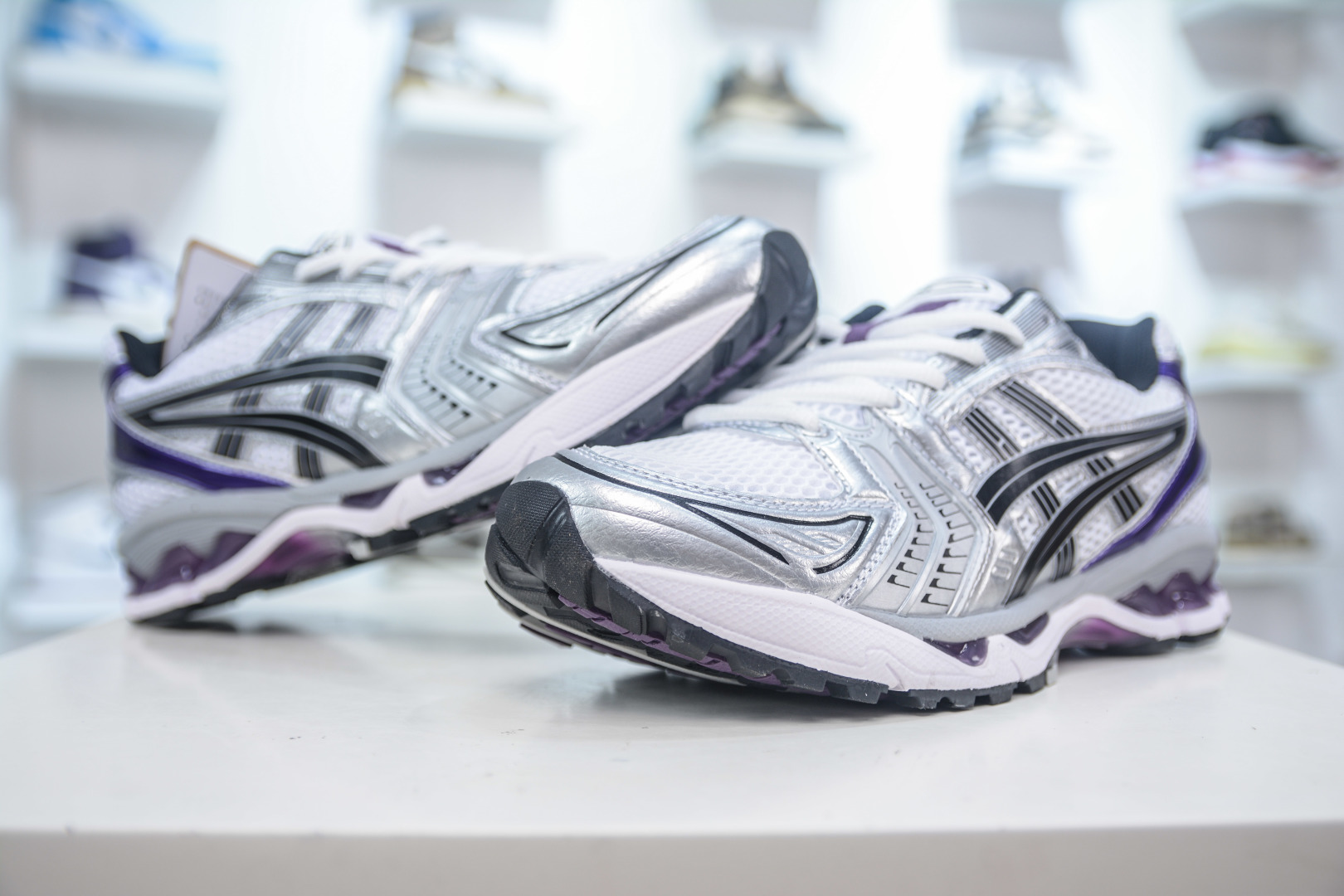 210 X版纯原 亚瑟士/ASICS Gel Kayano 14”Cream Denim Blue”卡亚诺14代系列轻量缓震休闲运动跑步鞋  1202A056-111