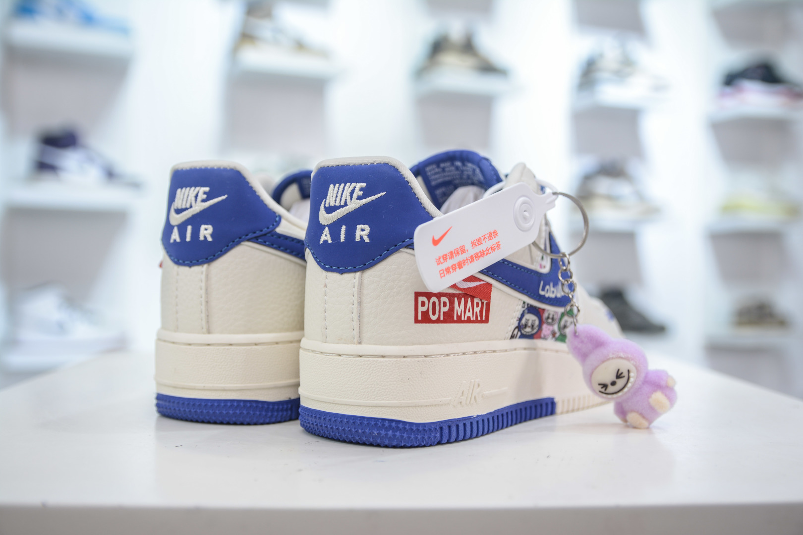 Nike Air Force 1 Low '07 x LABUBU - White/Blue/Red Graffiti Collaboration 6 cmp i1752850108964 3445 0 5