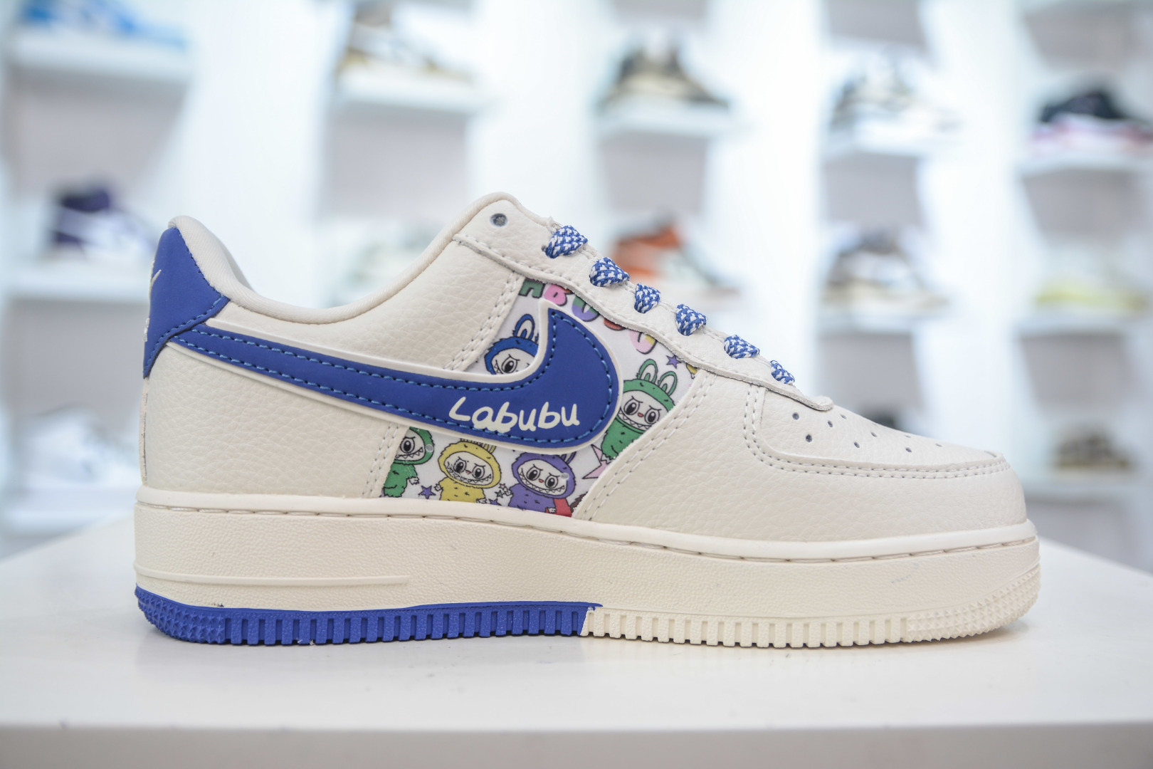 Nike Air Force 1 Low '07 x LABUBU - White/Blue/Red Graffiti Collaboration 3 cmp i1752850108964 4597 0 2