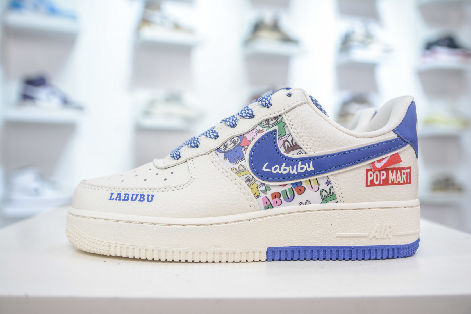 Nike Air Force 1 Low '07 x LABUBU - White/Blue/Red Graffiti Collaboration 1 cmp i1752850109743 4924 0 0