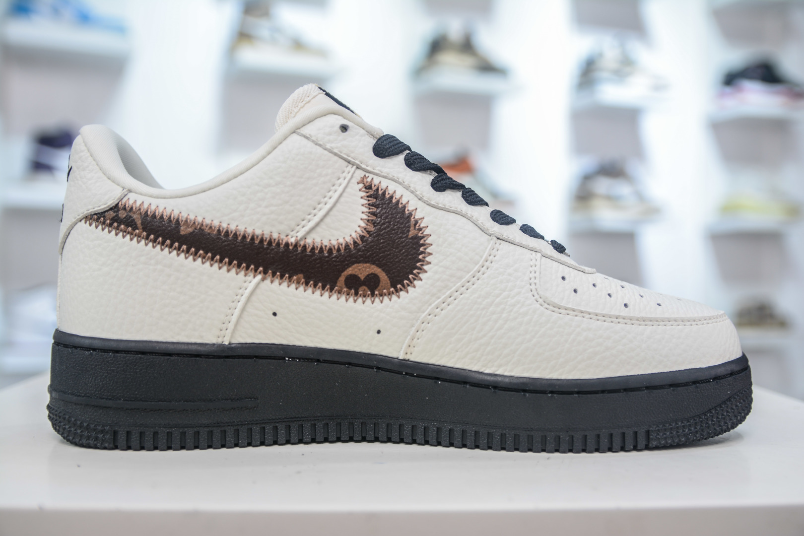 Louis Vuitton x Nike Air Force 1 Cream/Brown Low-Top Sneakers 3 cmp i1752850157941 5291 0 2