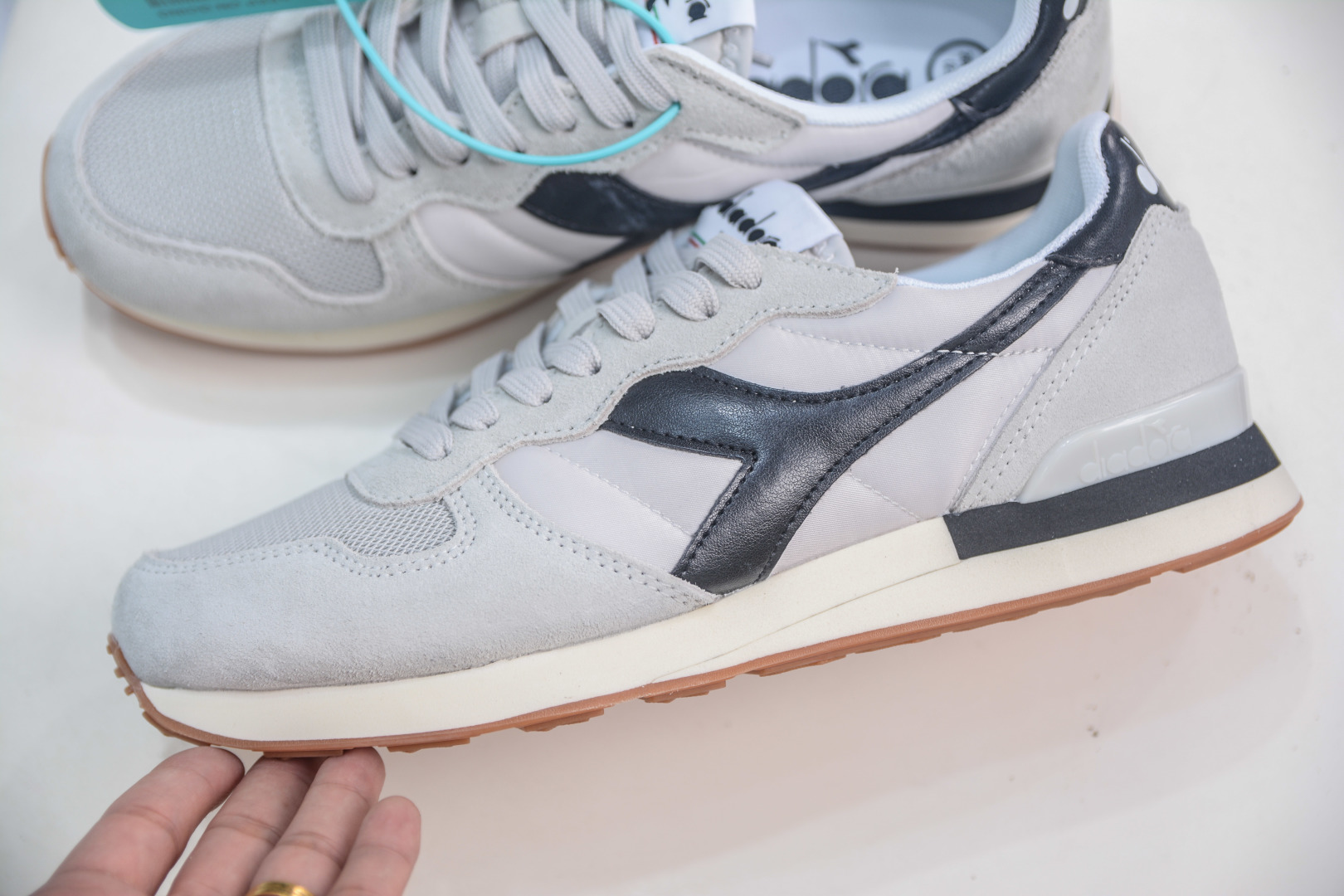 Diadora Camaro Retro Running Shoes - Polyester, Suede, Leather - Style & Comfort 8 cmp i1752850294613 1382 0 6