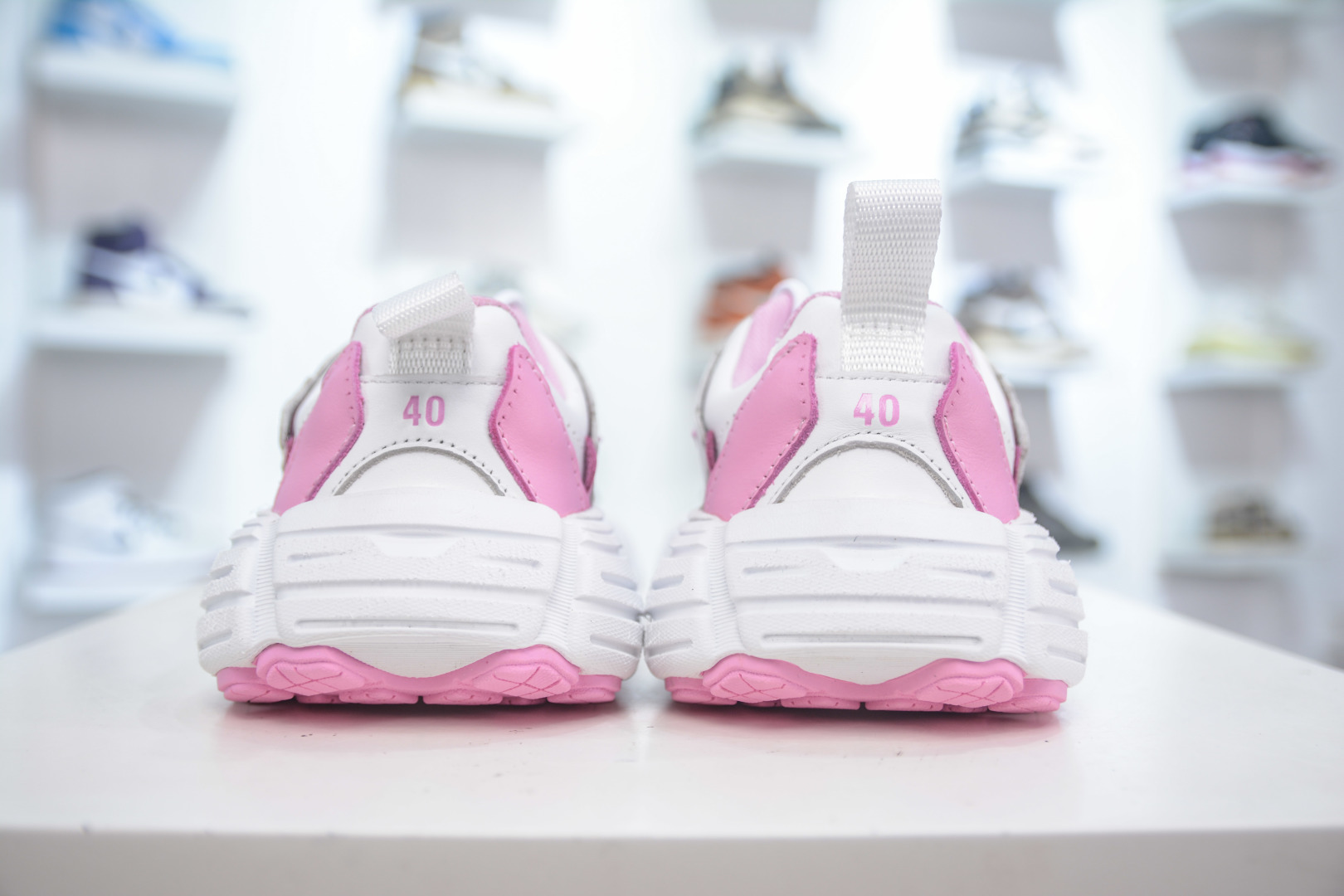 Skechers Women's D'Lites - White/Pink Chunky Sneakers, Comfortable and Stylish 2 cmp i1752850940060 9675 0 1