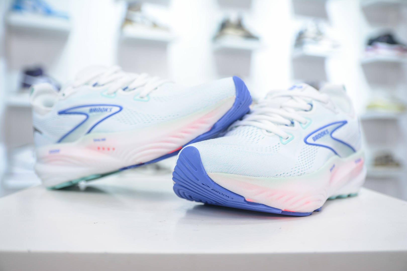 210 Brooks Glycerin GTS 22 布鲁克斯舒适百搭宽版防滑耐磨 低帮 休闲马拉松长跑跑步鞋 120434 1D 110