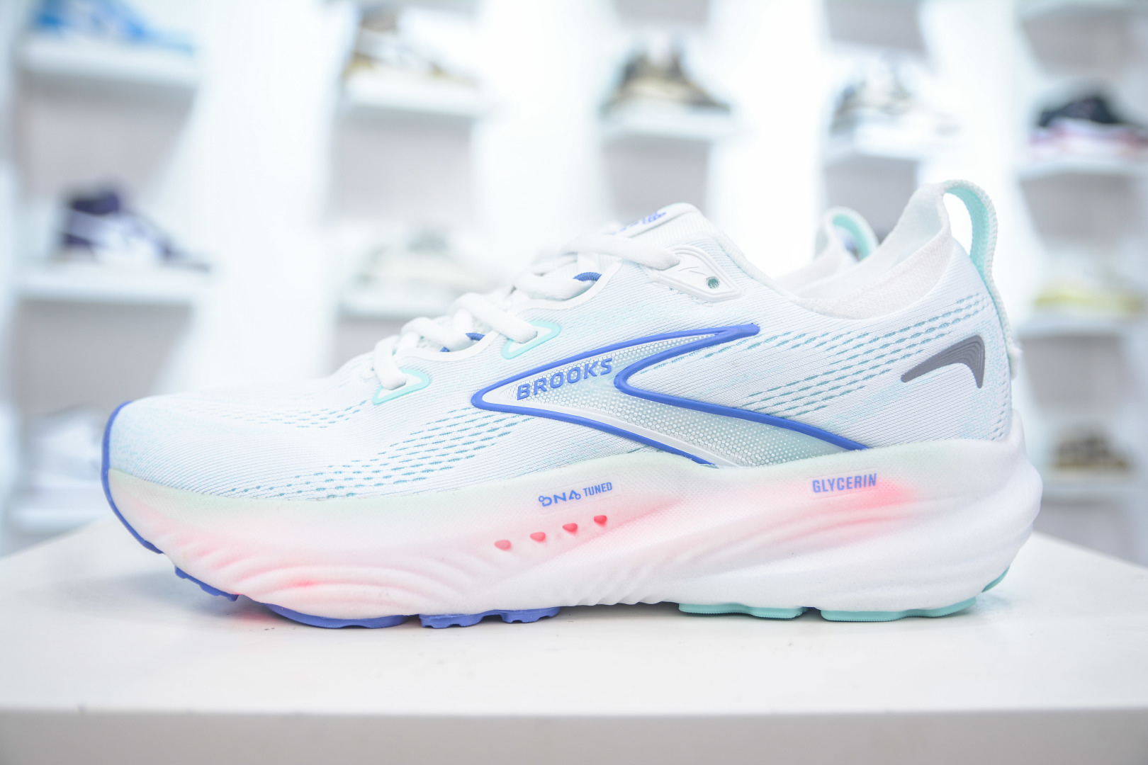 210 Brooks Glycerin GTS 22 布鲁克斯舒适百搭宽版防滑耐磨 低帮 休闲马拉松长跑跑步鞋 120434 1D 110