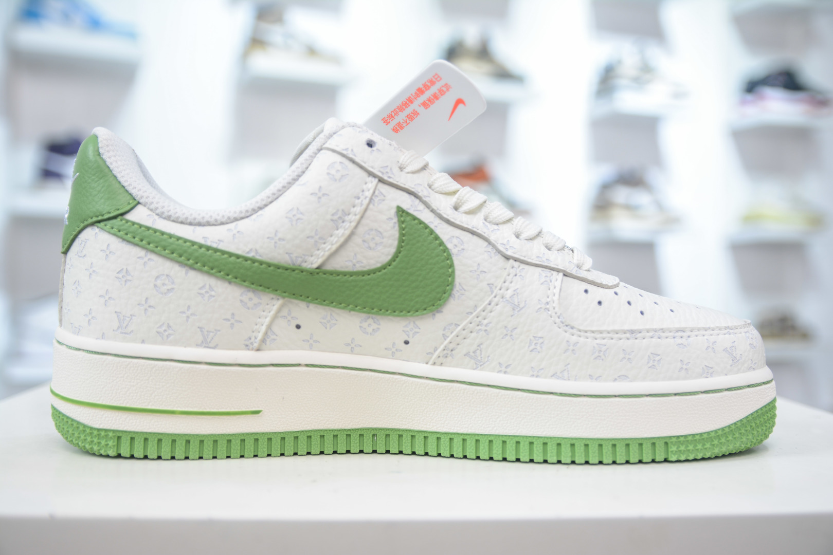 260 Louis Vuitton x NIke Air Force 1 LV联名-白绿  LW9279-016