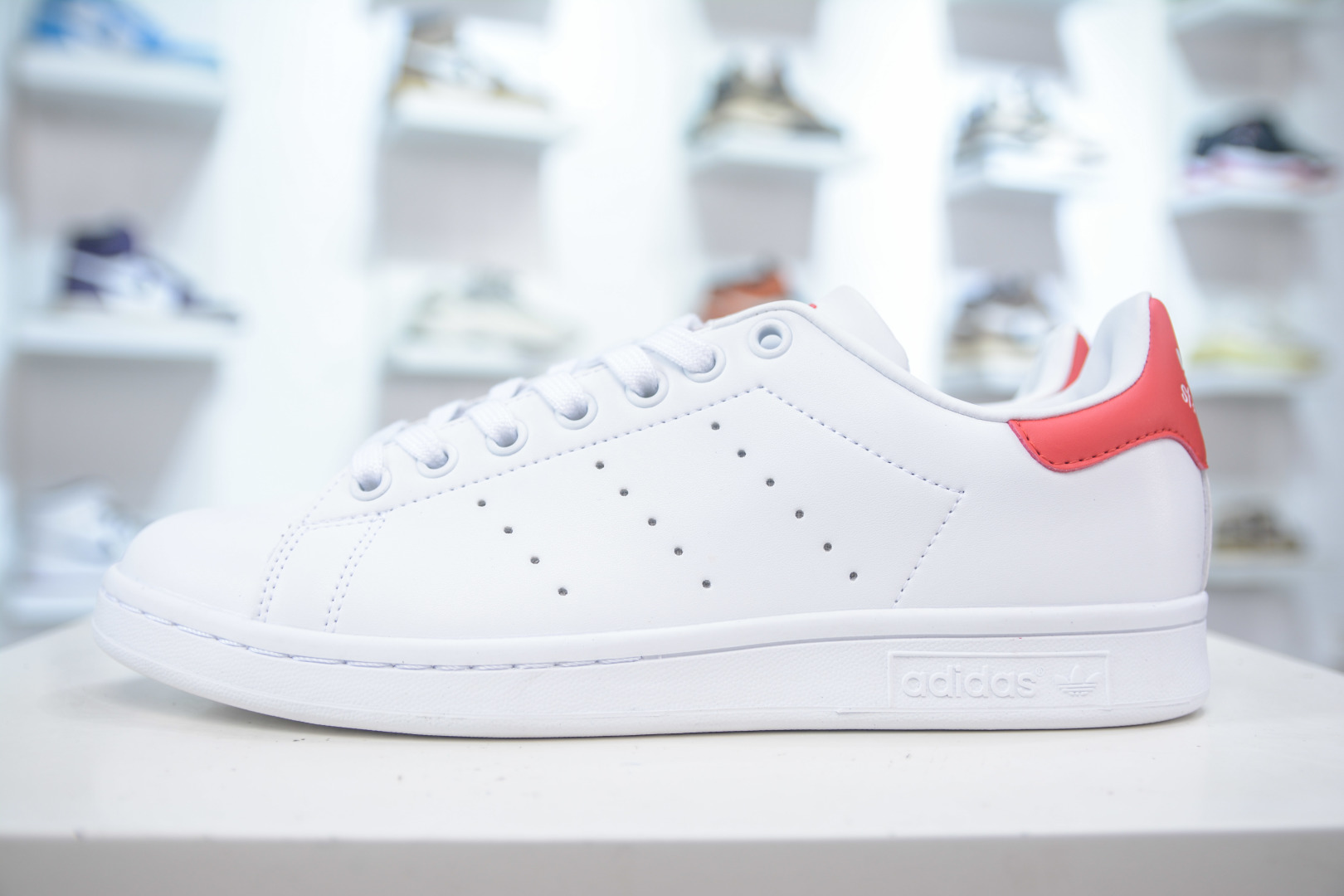 130 AD Originals Stan Smith 史密斯 白红尾 复古时尚舒适运动休闲板鞋 M20326