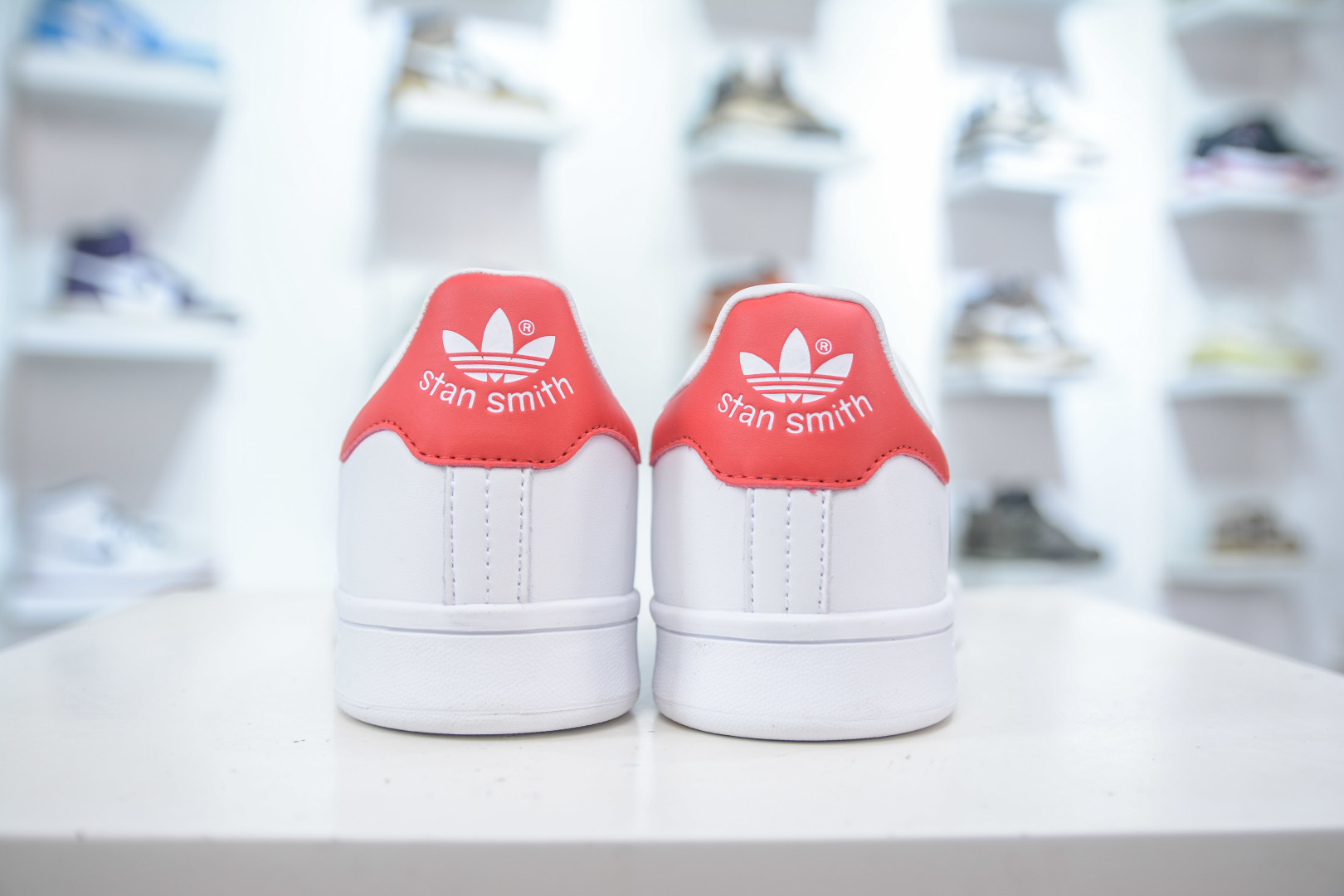 130 AD Originals Stan Smith 史密斯 白红尾 复古时尚舒适运动休闲板鞋 M20326