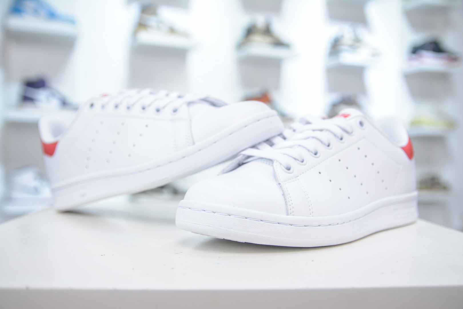 130 AD Originals Stan Smith 史密斯 白红尾 复古时尚舒适运动休闲板鞋 M20326