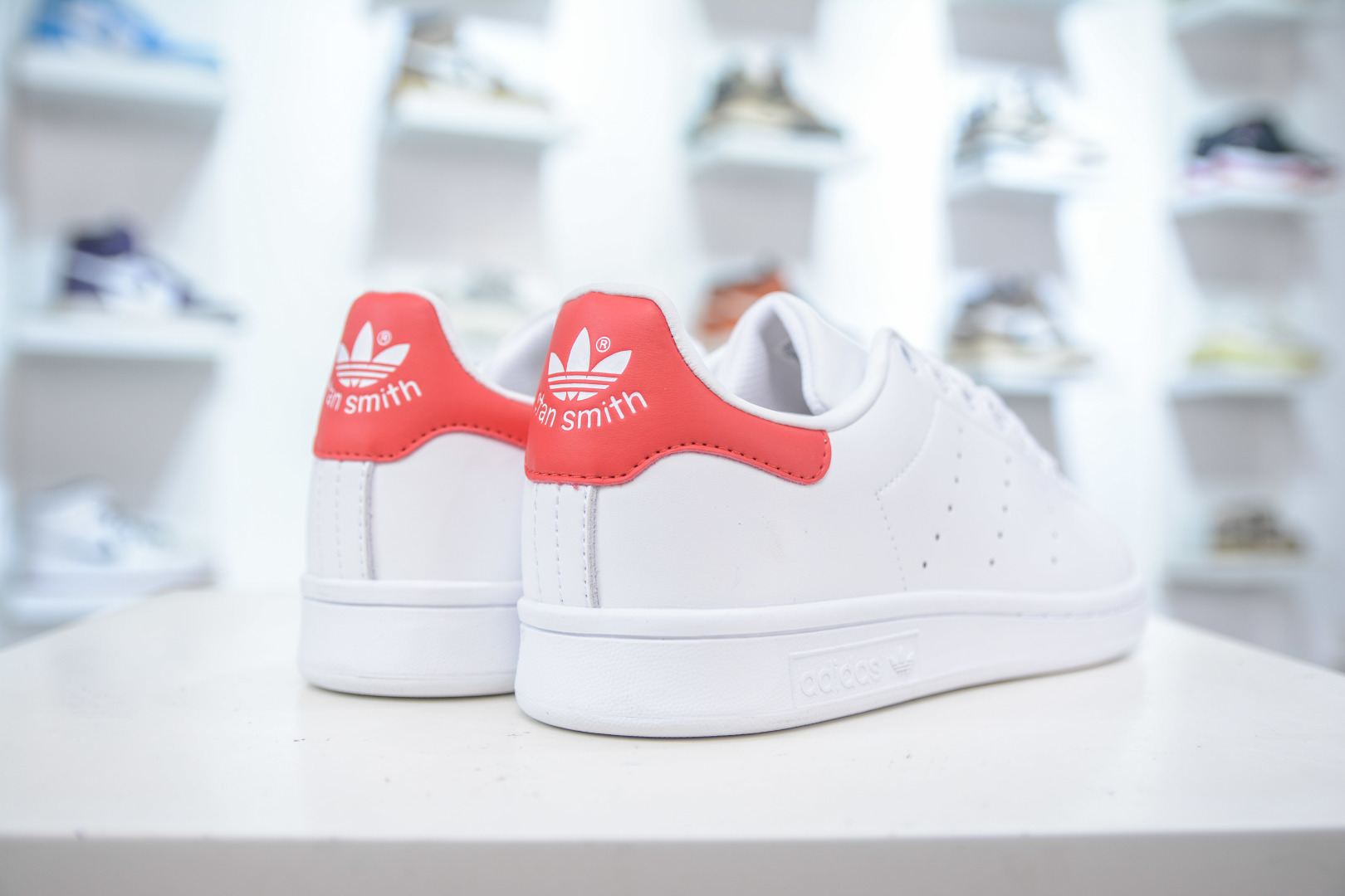 130 AD Originals Stan Smith 史密斯 白红尾 复古时尚舒适运动休闲板鞋 M20326