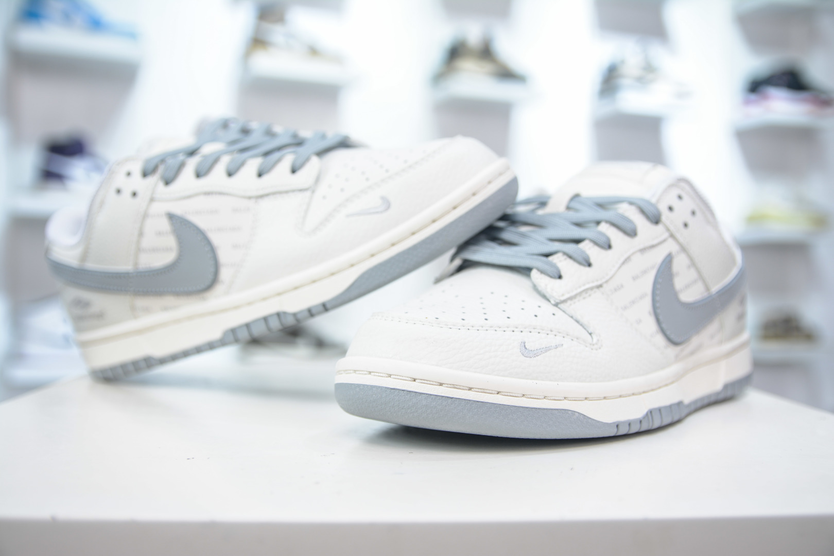 260 Nike SB Dunk Low x Balenciaga 巴黎世家联名-白灰  FX1588-312