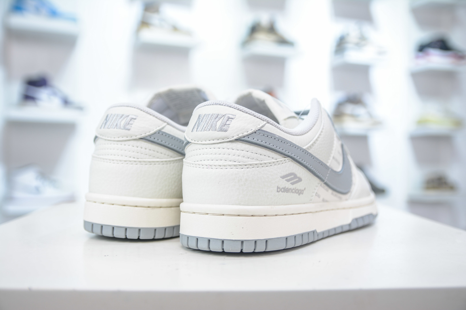 260 Nike SB Dunk Low x Balenciaga 巴黎世家联名-白灰  FX1588-312