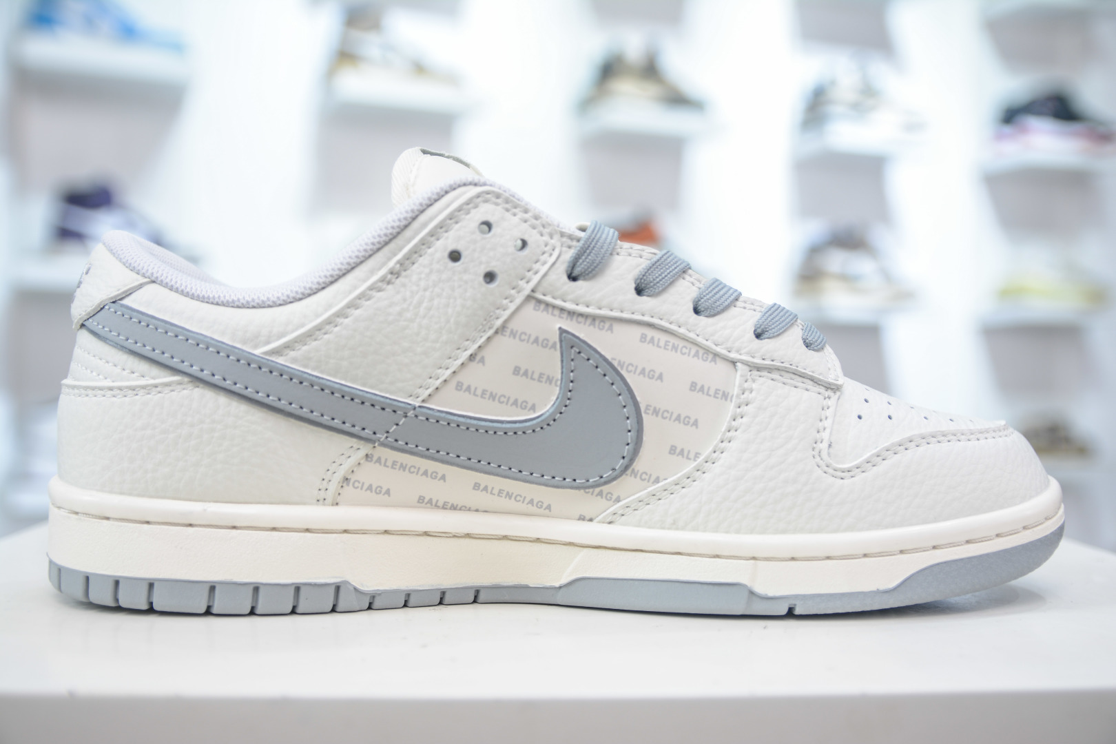260 Nike SB Dunk Low x Balenciaga 巴黎世家联名-白灰  FX1588-312