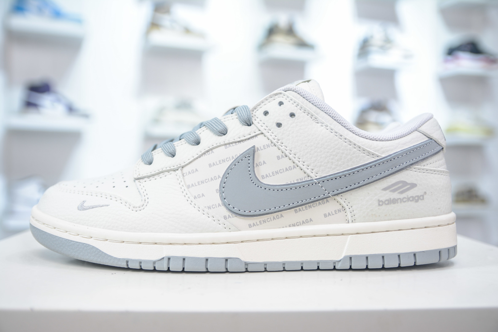 260 Nike SB Dunk Low x Balenciaga 巴黎世家联名-白灰  FX1588-312