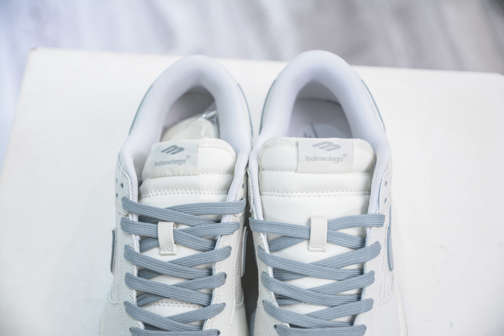 260 Nike SB Dunk Low x Balenciaga 巴黎世家联名-白灰  FX1588-312