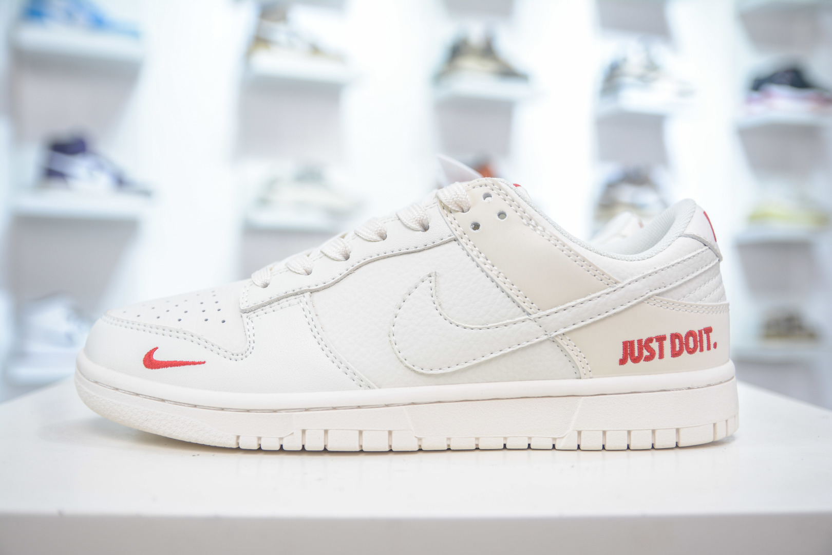 280 Nike SB Dunk Low x Just Do It JDI联名-米白红 CS1688-113