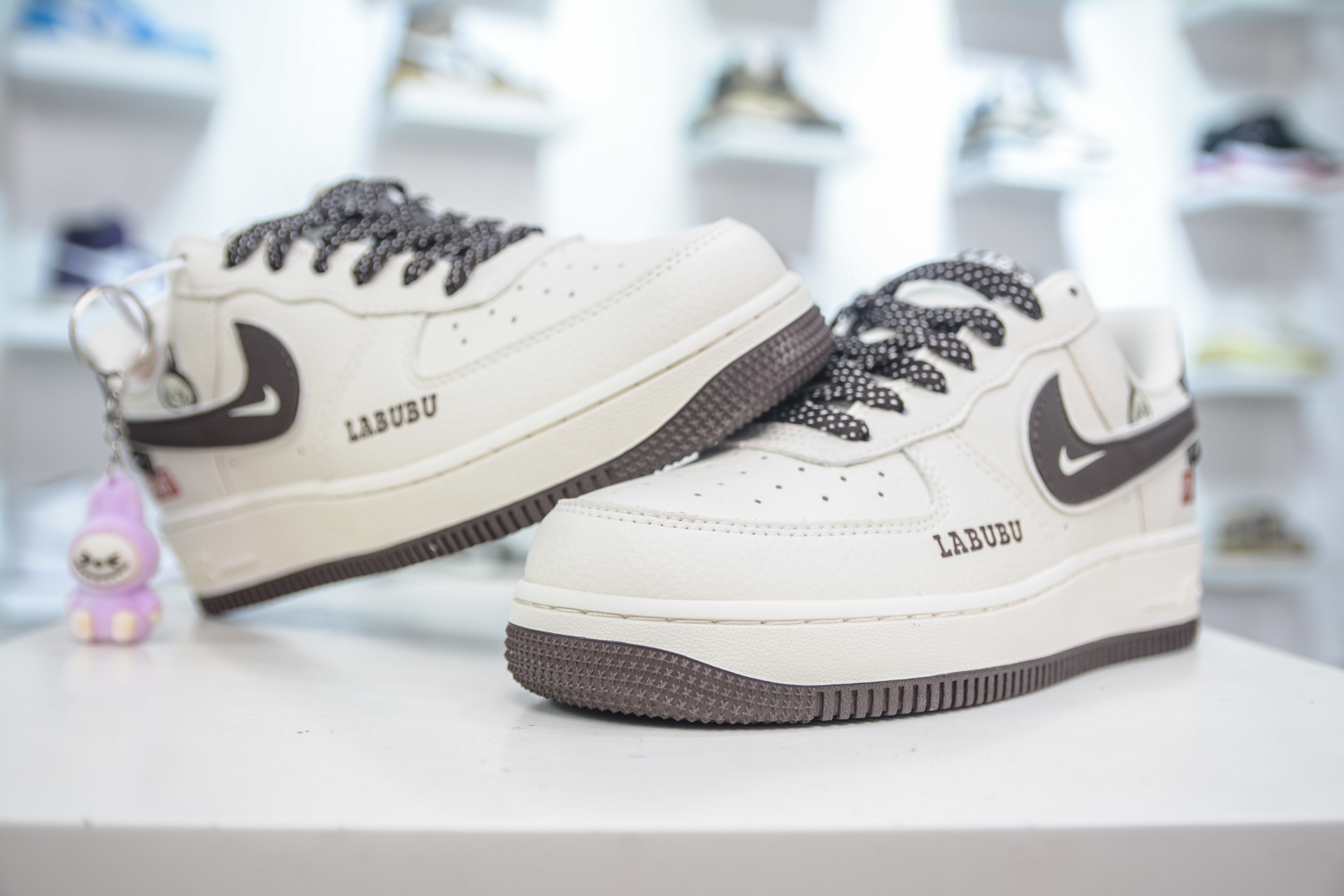 Nike Air Force 1 Low 07 x LABUBU 拉布布联名-米白棕 KJ1688-012
