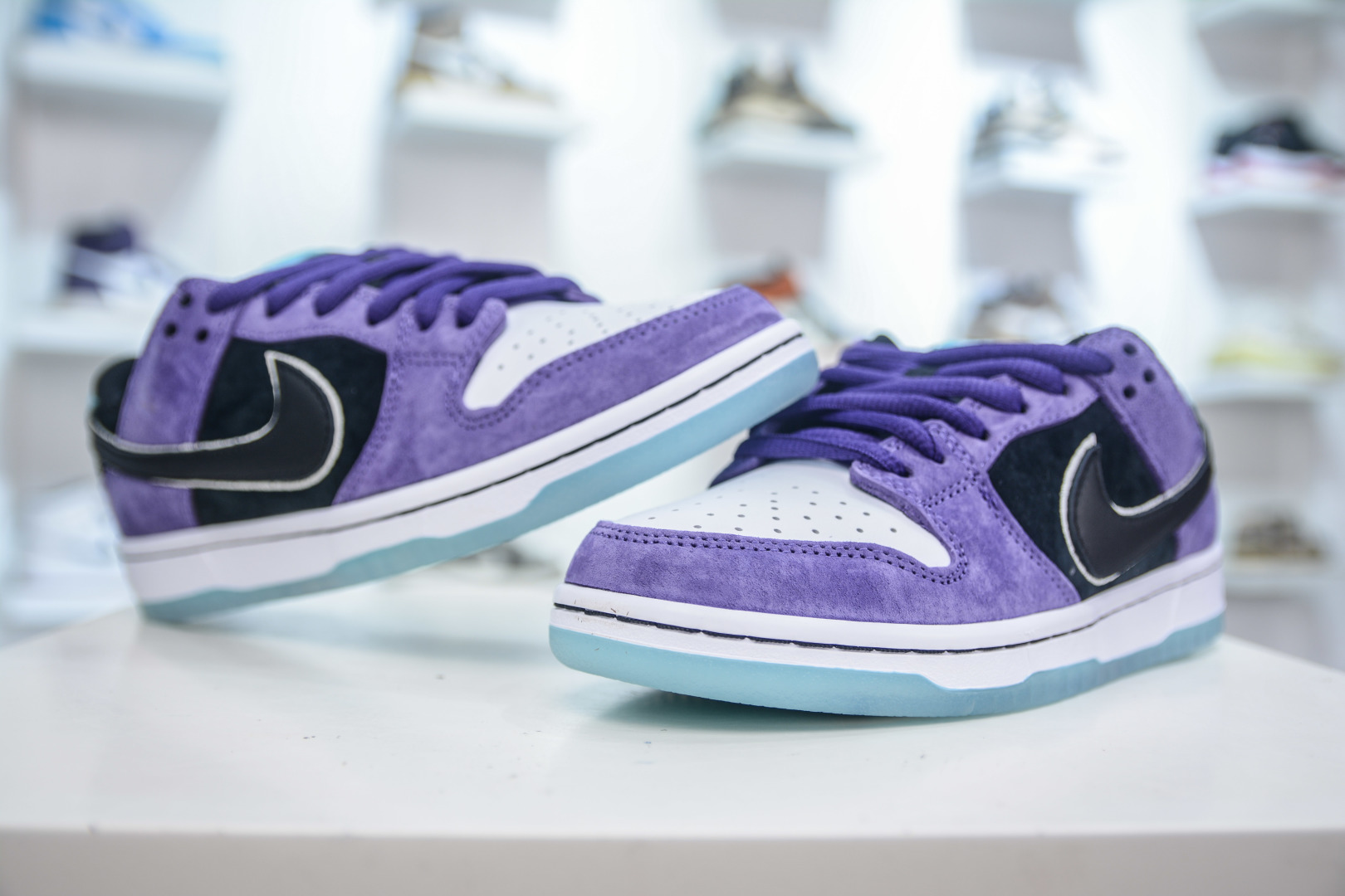 Hayley Wilsx NK Dunk SB DUNK LOW PRO 联名紫黑白 HJ0513-500