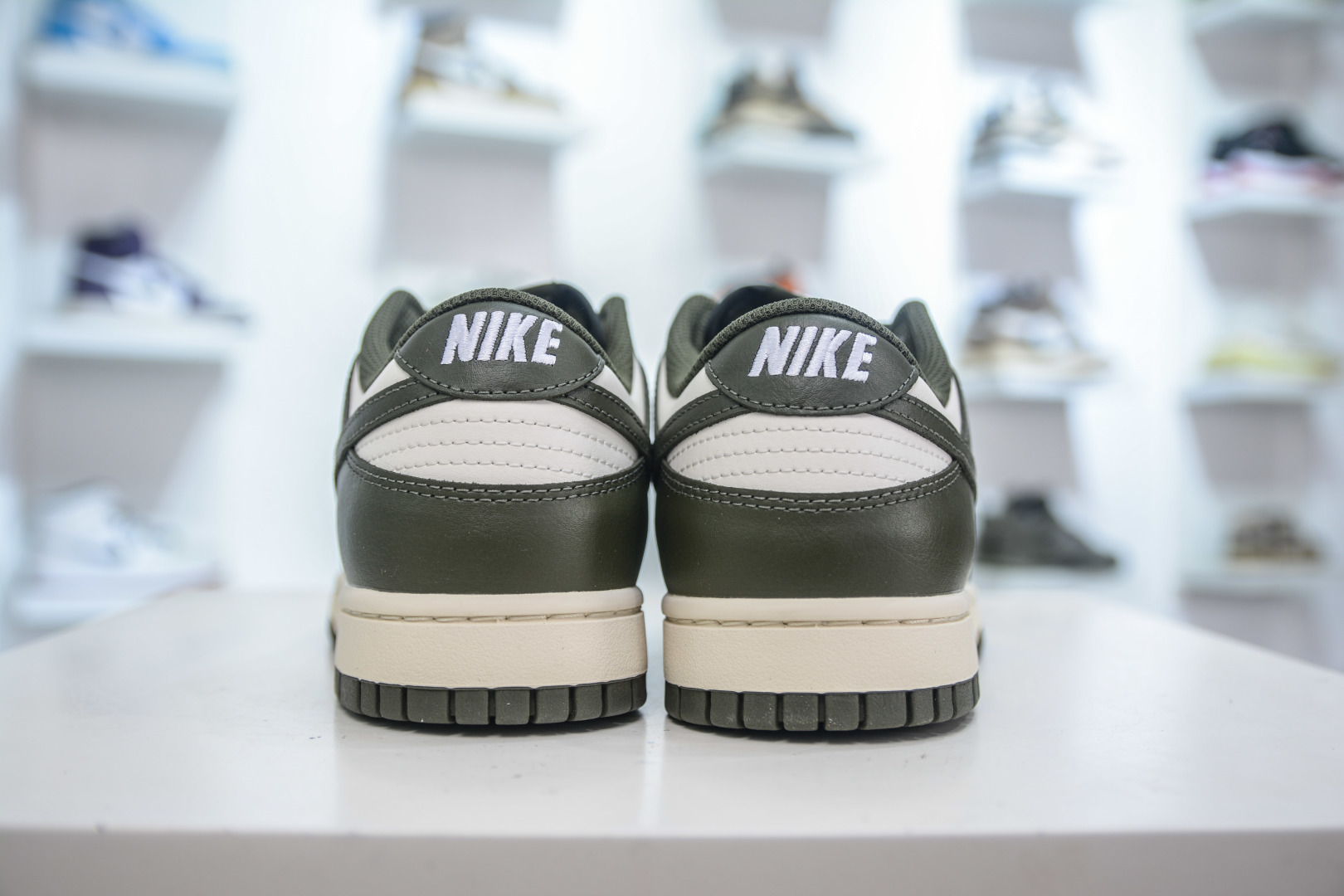 Nike Dunk Low Olive Green Premium Leather Sneakers HF5441-102 2 cmp i1753104936164 156 0 1