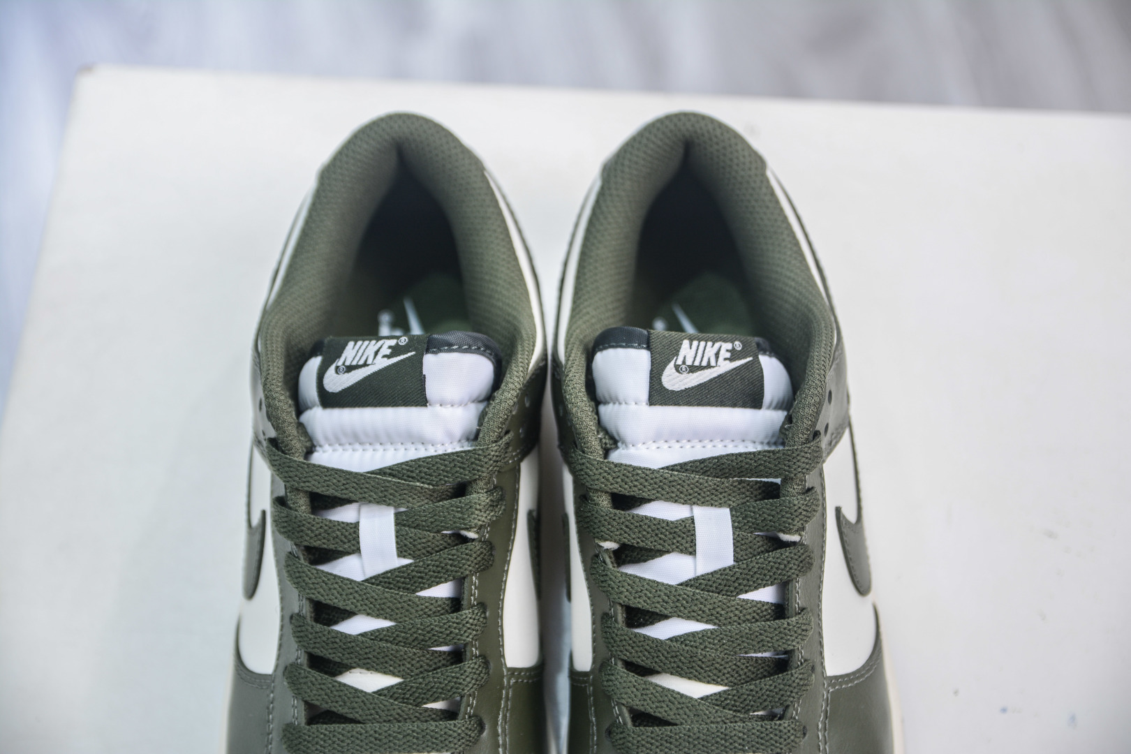 Nike Dunk Low Olive Green Premium Leather Sneakers HF5441-102 8 cmp i1753104937737 7484 0 7