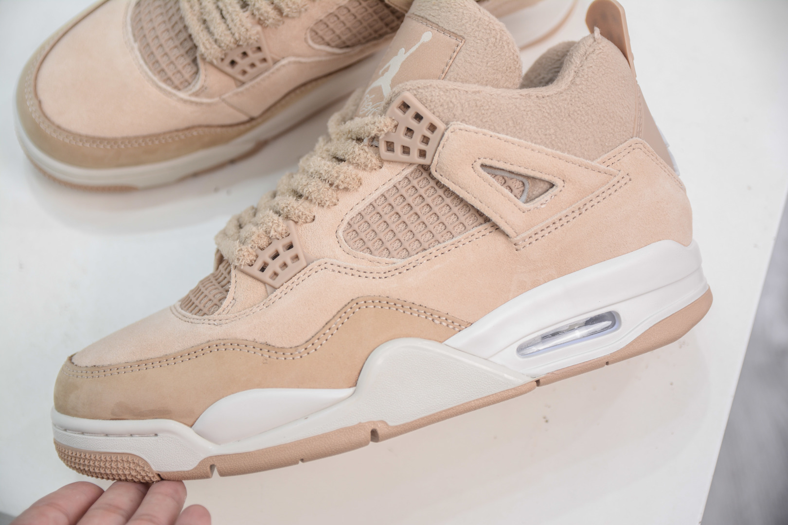 Air Jordan 4 Retro 'Frozen Moments' Light Iron Ore Basketball Shoes 8 cmp i1753107528224 8693 0 6
