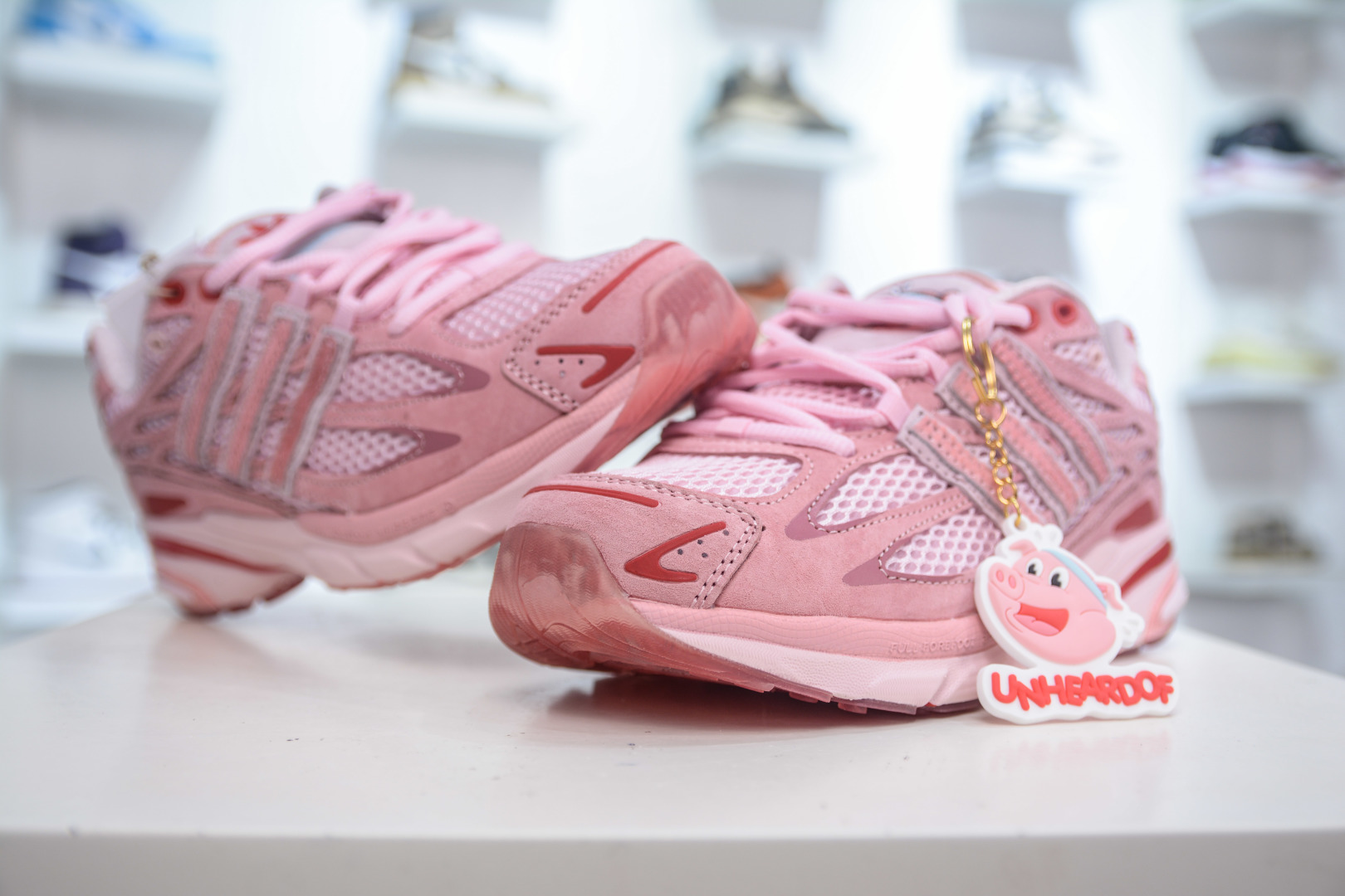 Unheardof x Adidas Originals Adistar Cushion Retro Tech Sneakers - Pink 5 cmp i1753199225226 4774 0 3