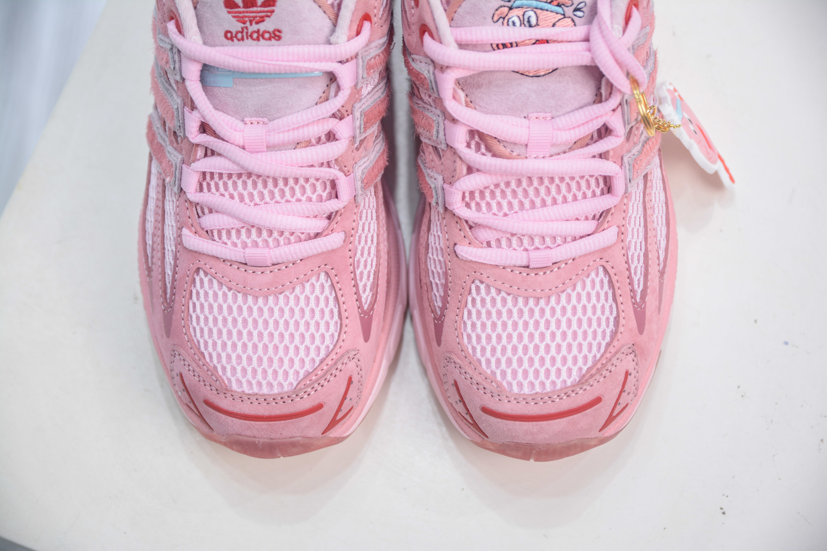 Unheardof x Adidas Originals Adistar Cushion Retro Tech Sneakers - Pink 10 cmp i1753199226145 8344 0 8