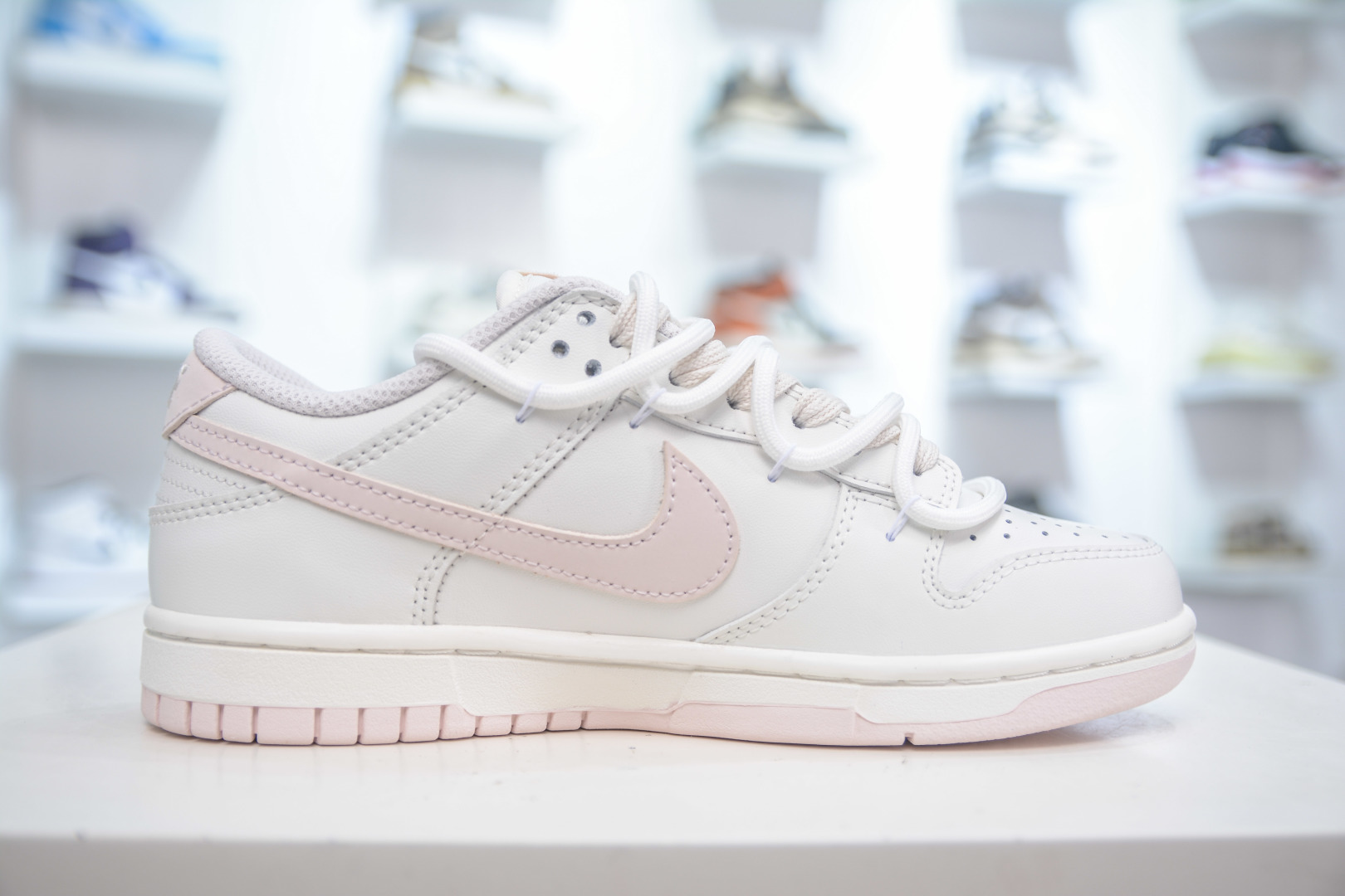 Nike Dunk Low 'Almond Cream' White Pink Casual Shoes WP0510-069 3 cmp i1753199583865 8341 0 2
