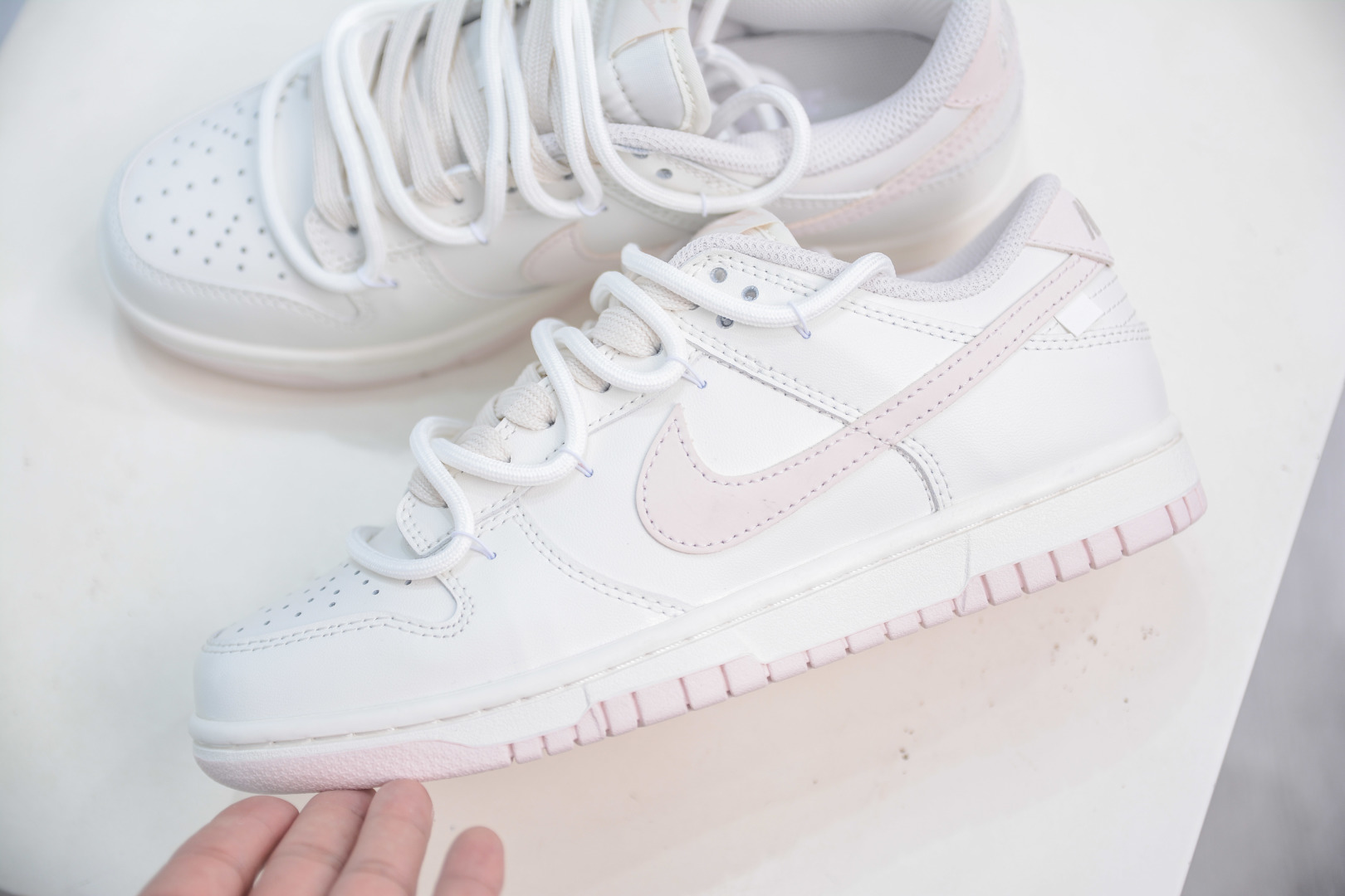 Nike Dunk Low 'Almond Cream' White Pink Casual Shoes WP0510-069 7 cmp i1753199584681 1651 0 6