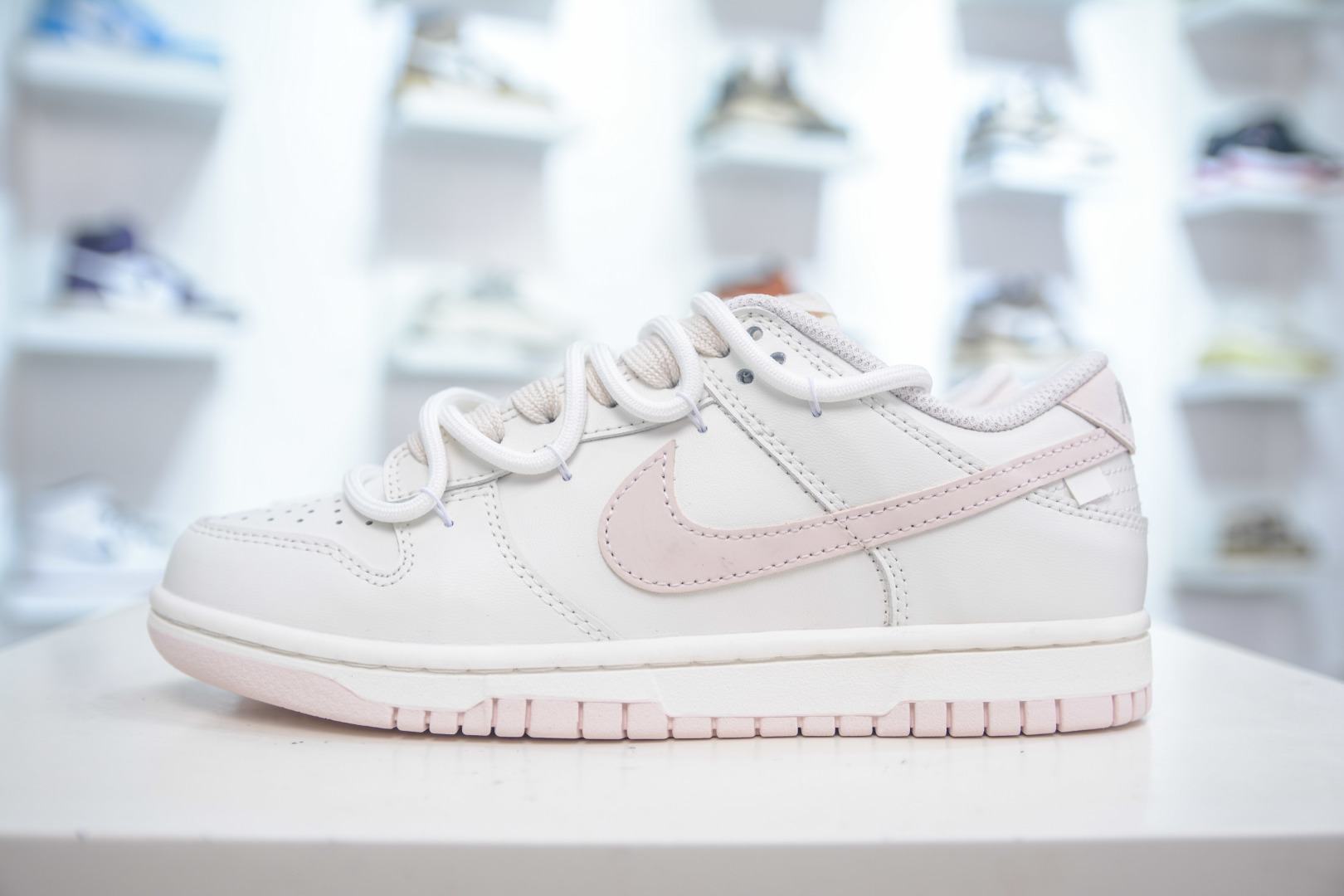 Nike Dunk Low 'Almond Cream' White Pink Casual Shoes WP0510-069 1 cmp i1753199584686 2881 0 0