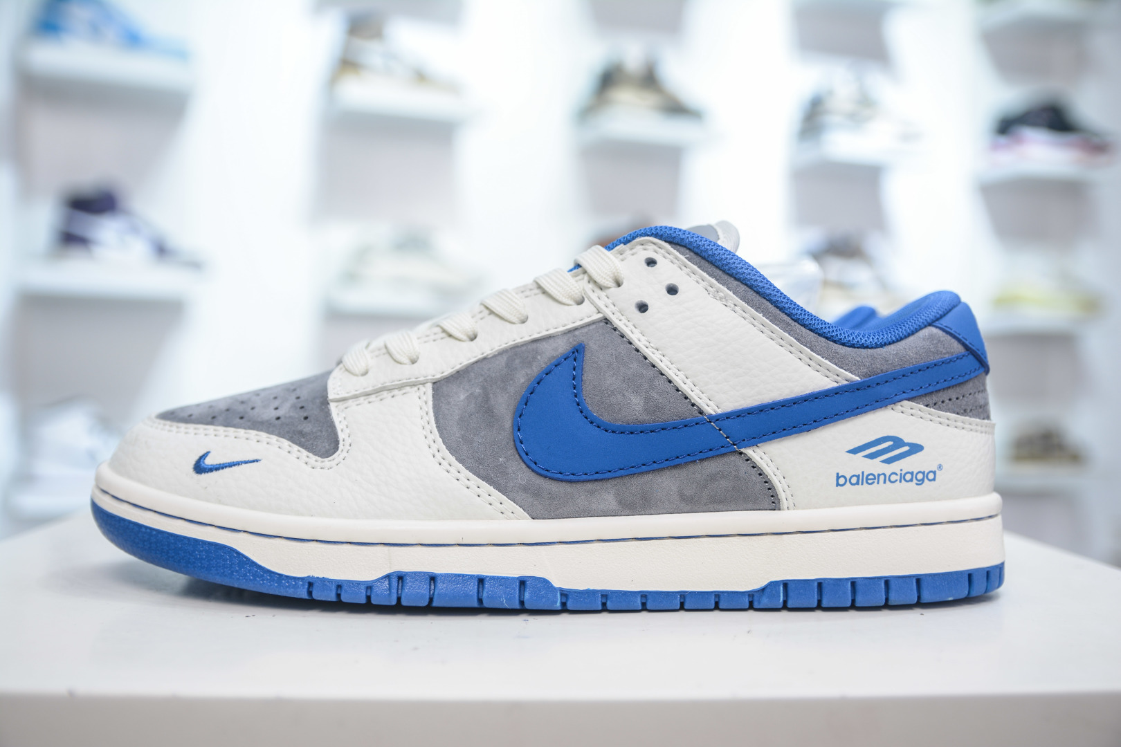 Nike SB Dunk Low x Balenciaga 巴黎世家联名-白灰蓝 FX1588-314