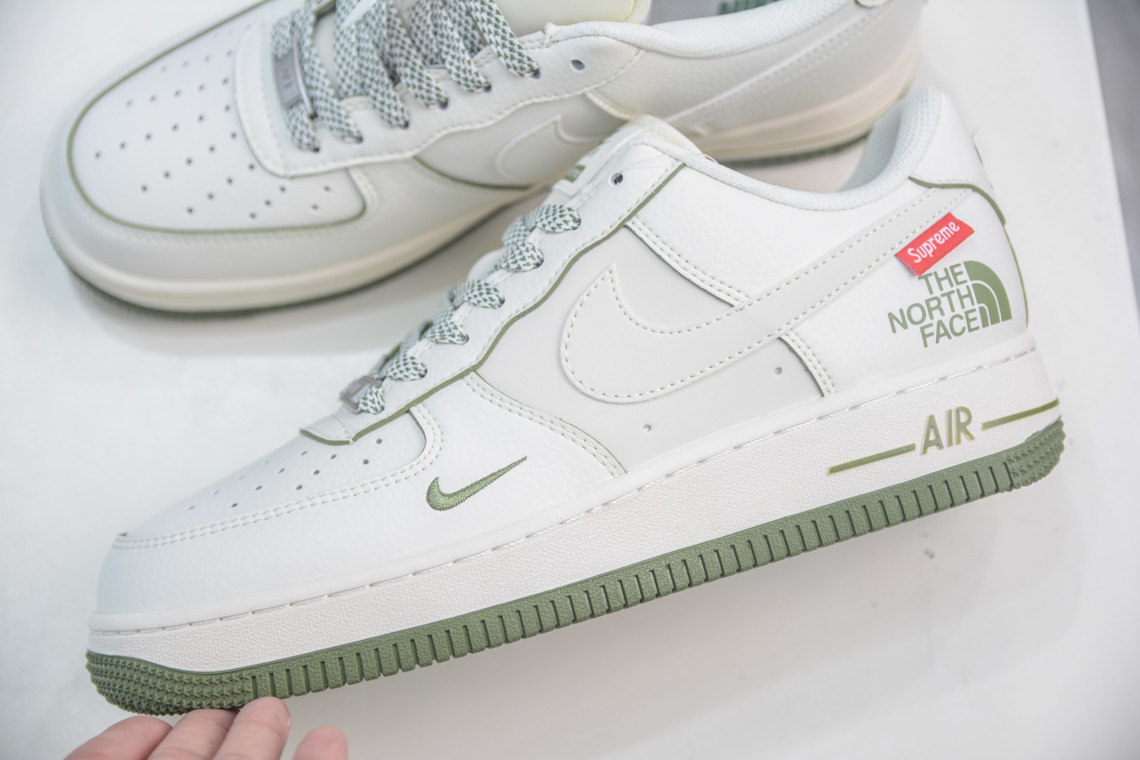 Nike Air Force 1 Low '07 x The North Face White Green Collaboration Shoes 8 cmp i1753199759762 1677 0 6