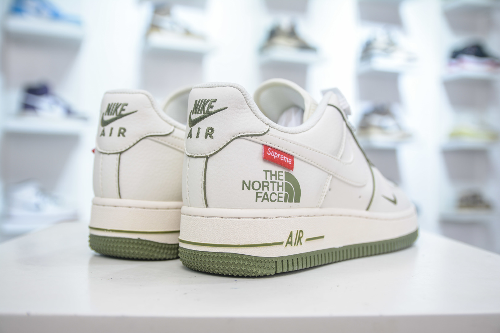 Nike Air Force 1 Low '07 x The North Face White Green Collaboration Shoes 7 cmp i1753199761330 1721 0 5