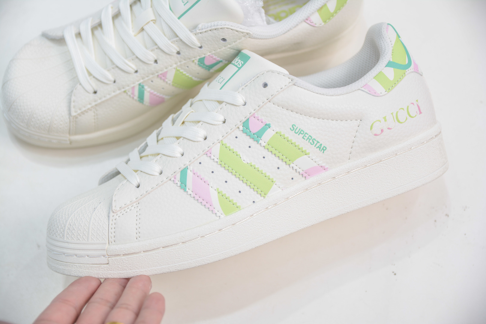 230 AD Originals Superstar x GUCCI 经典复古贝壳头板鞋  DS0024