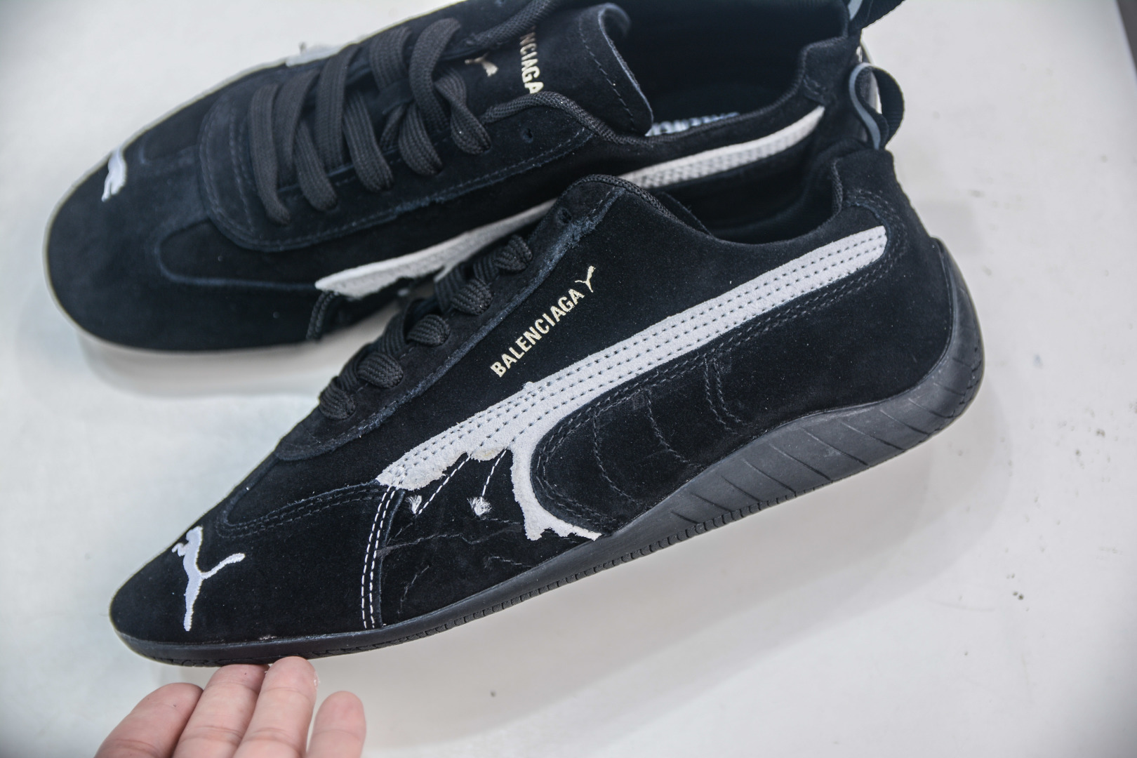 200 巴黎联名The Open Product x Puma Speedcat 极速赛车系列彪马低帮生活休闲鞋 406519-02