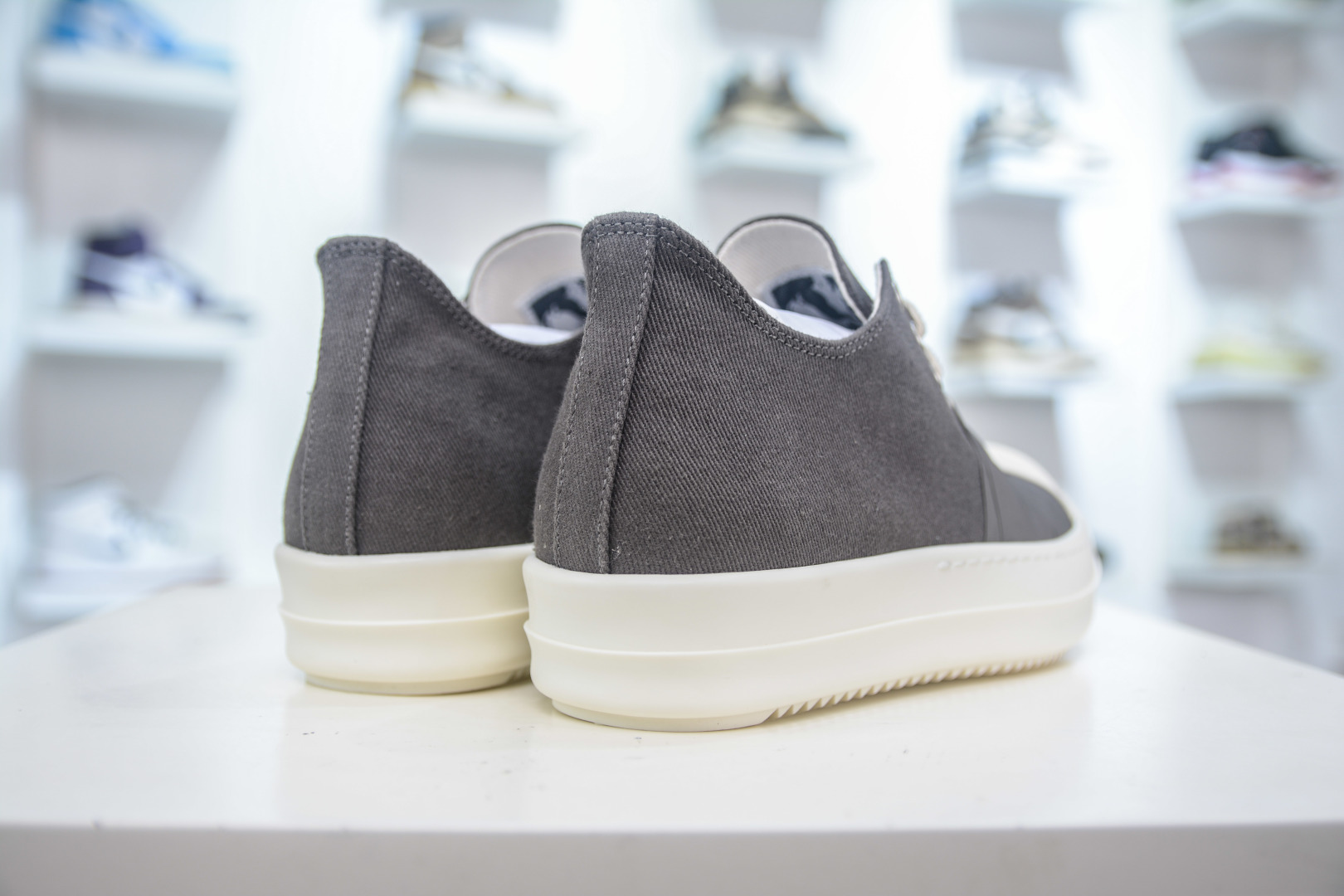 Rick Owens Drkshdw 瑞克·欧文斯低帮牛仔布时尚运动板鞋