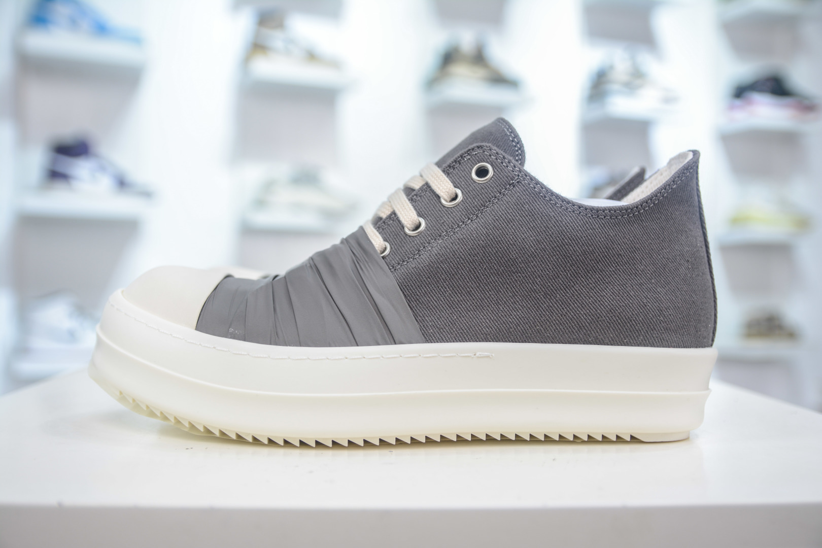 Rick Owens Drkshdw 瑞克·欧文斯低帮牛仔布时尚运动板鞋