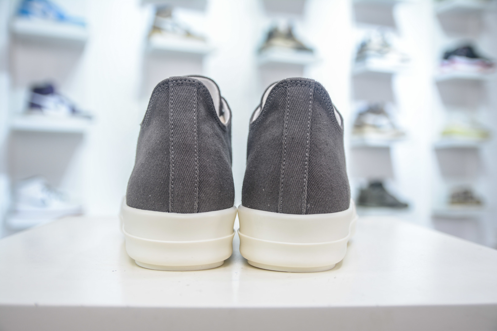 Rick Owens Drkshdw 瑞克·欧文斯低帮牛仔布时尚运动板鞋