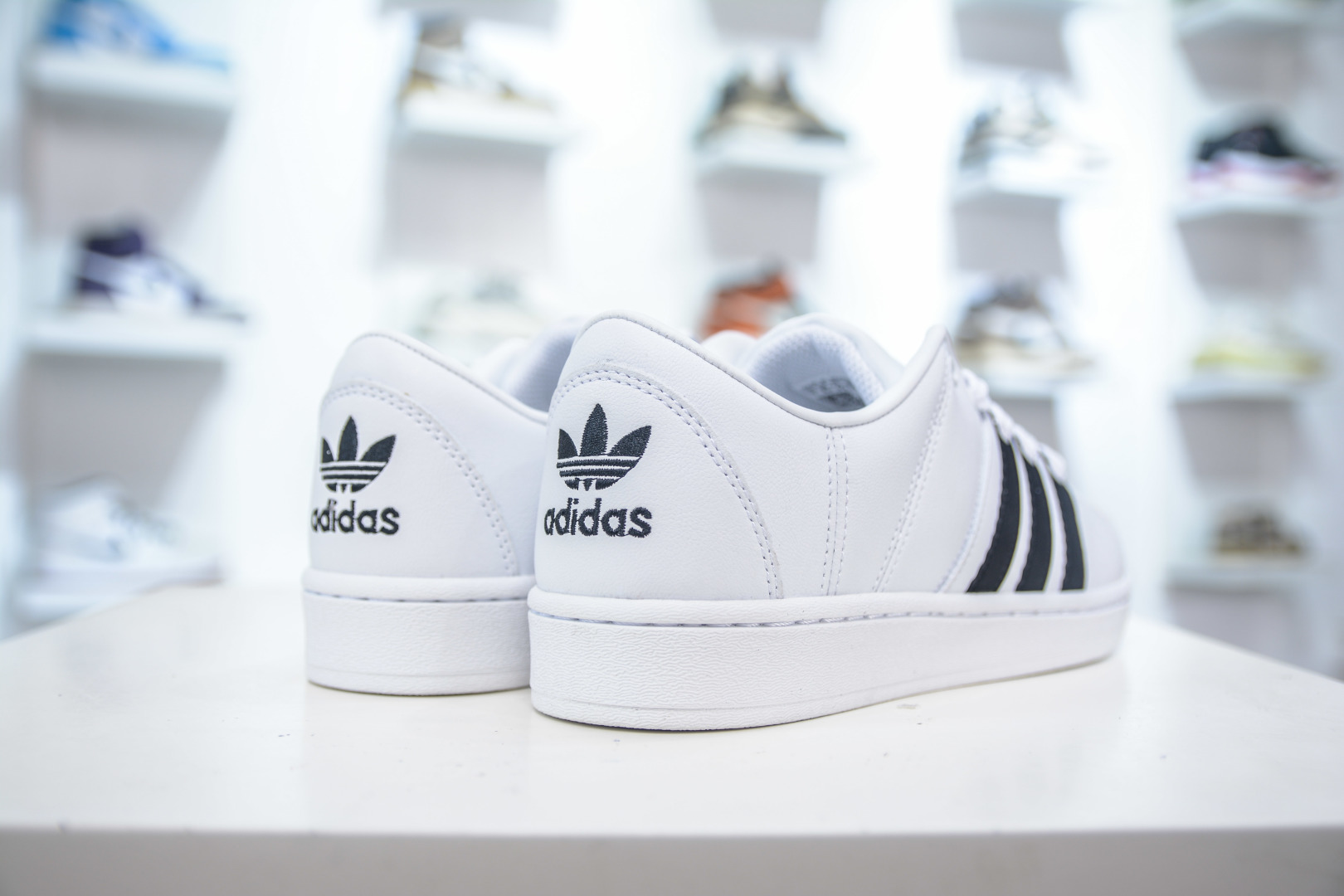 Adidas Originals Superstar Supermodified White Leather Sneakers Shoes ID2552 7 cmp i1753367263703 6709 0 5