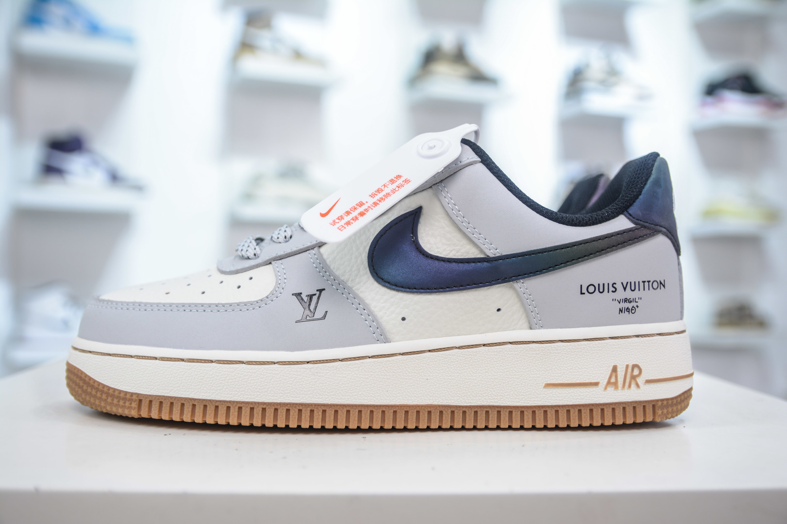 Nike Air Force 1 Low x Louis Vuitton Grey White Shoes 1 cmp i1753456652237 5265 0 0